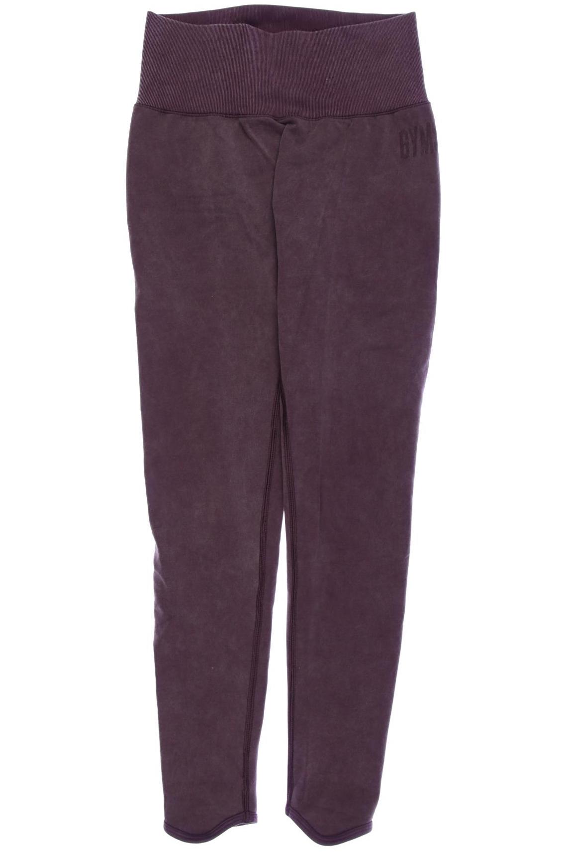 

Gymshark Damen Stoffhose, bordeaux, Gr. 0