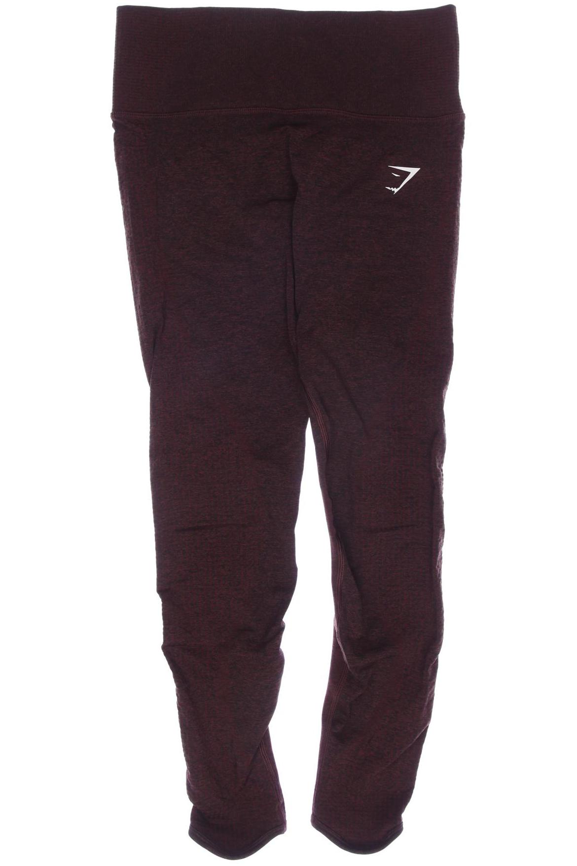 

Gymshark Damen Stoffhose, bordeaux, Gr. 0