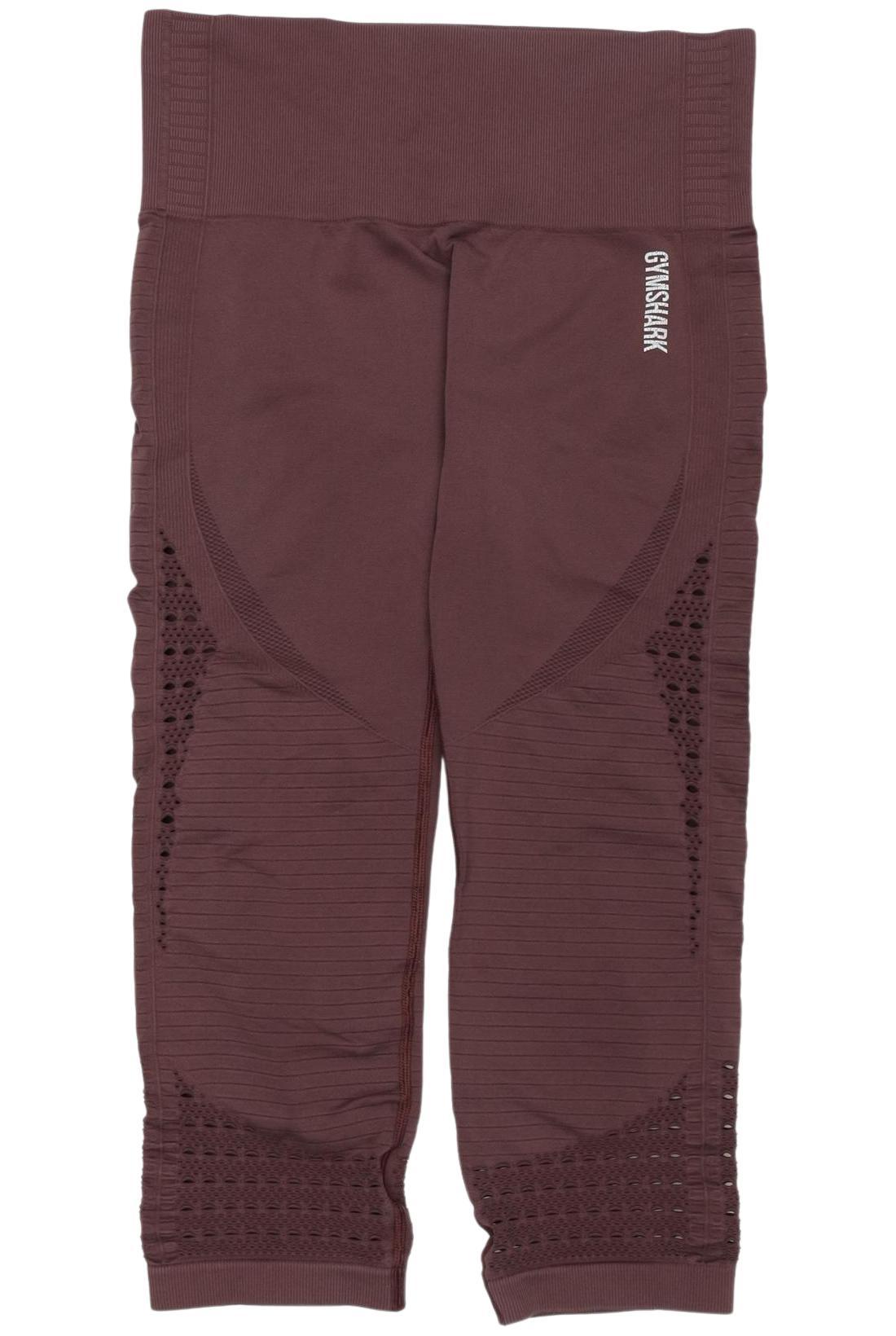 

Gymshark Damen Stoffhose, bordeaux, Gr. 25
