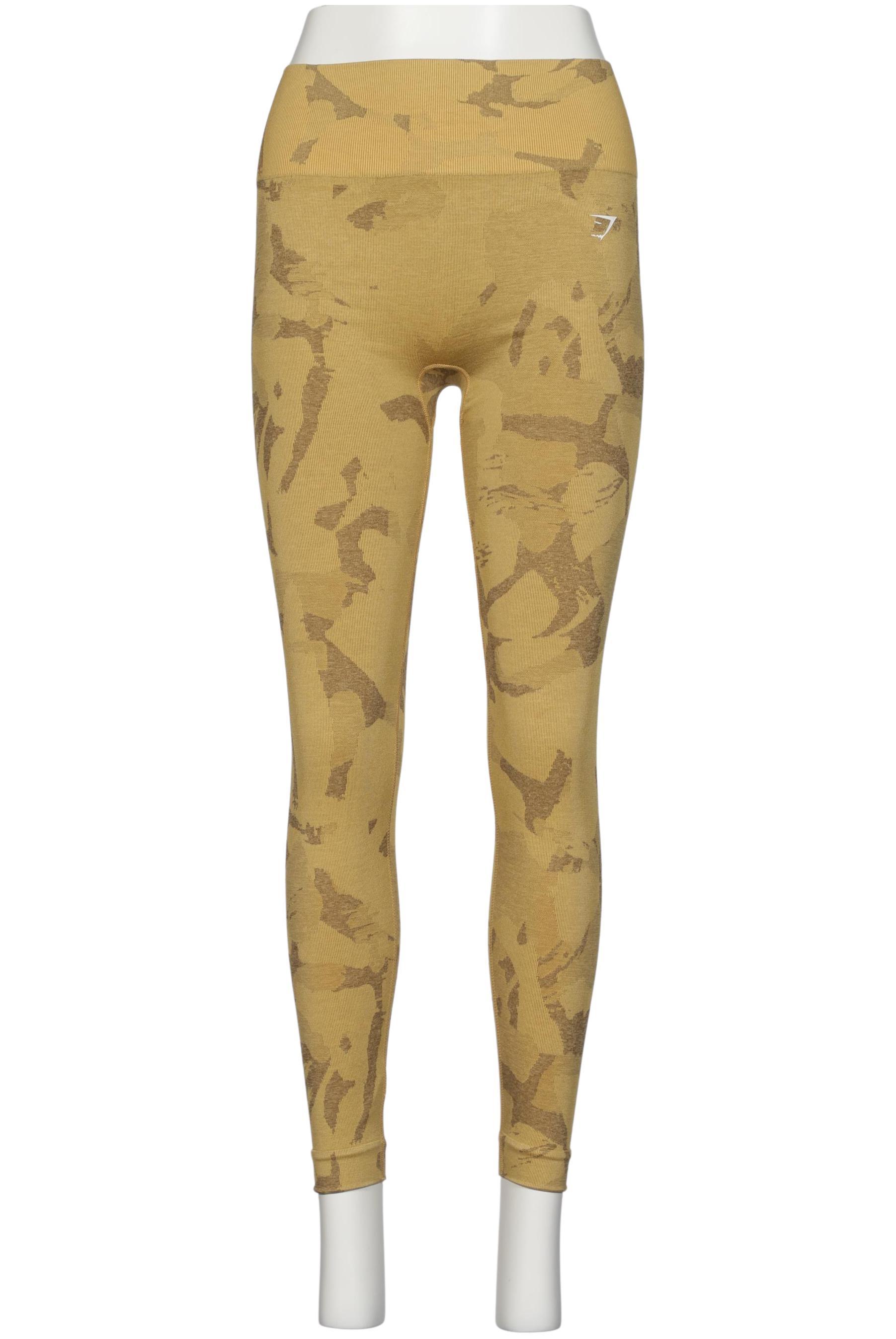 

Gymshark Damen Stoffhose, gelb, Gr. 0