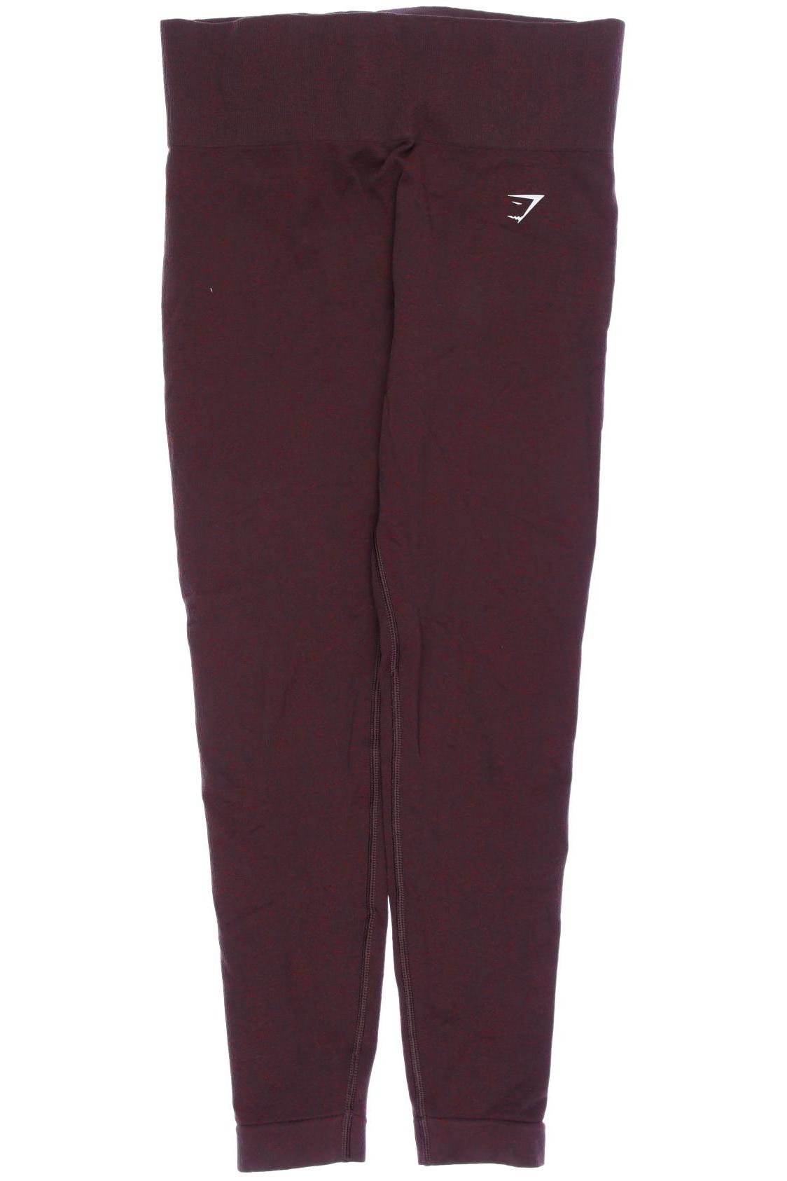 

Gymshark Damen Stoffhose, bordeaux, Gr. 0