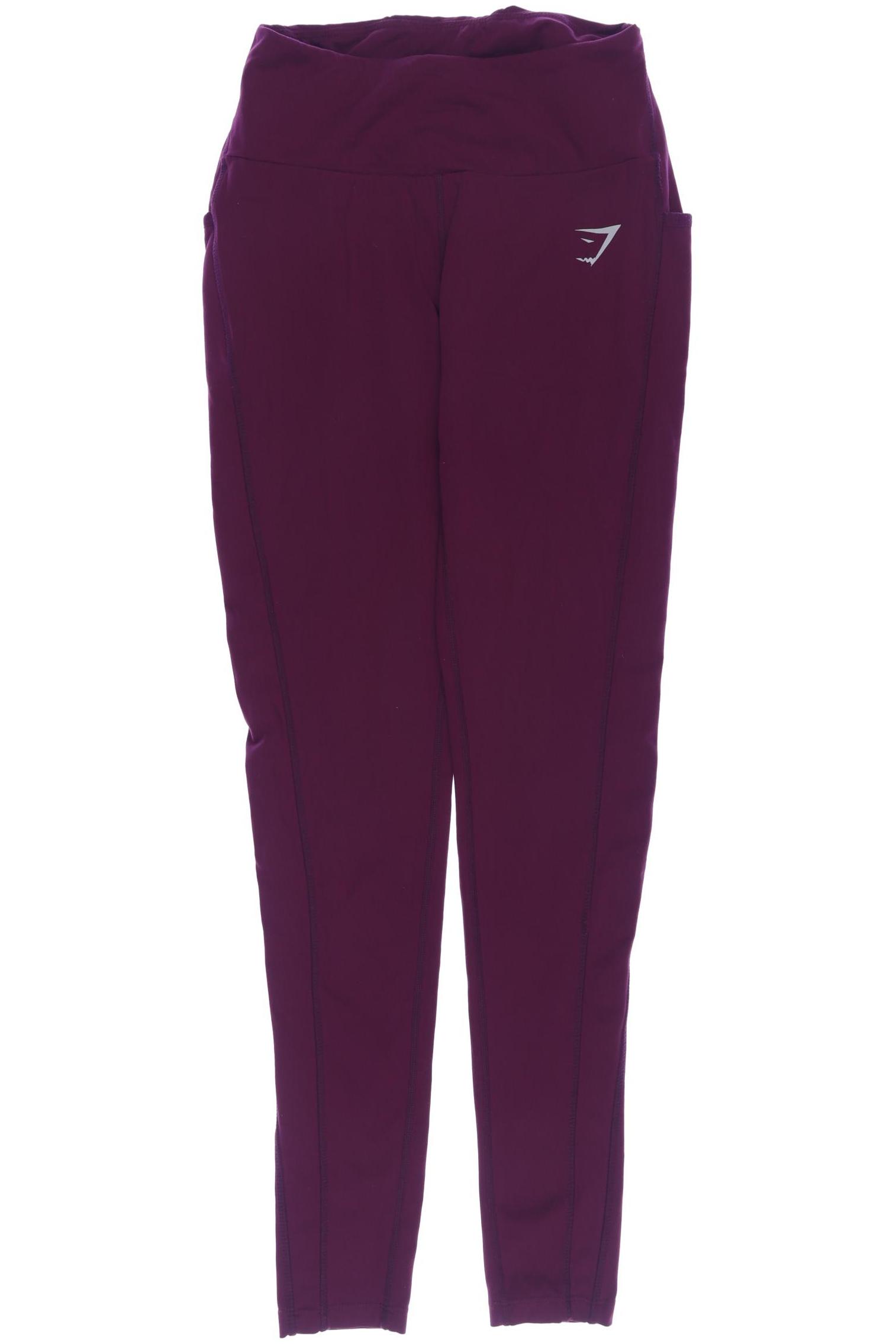 

Gymshark Damen Stoffhose, bordeaux, Gr. 0