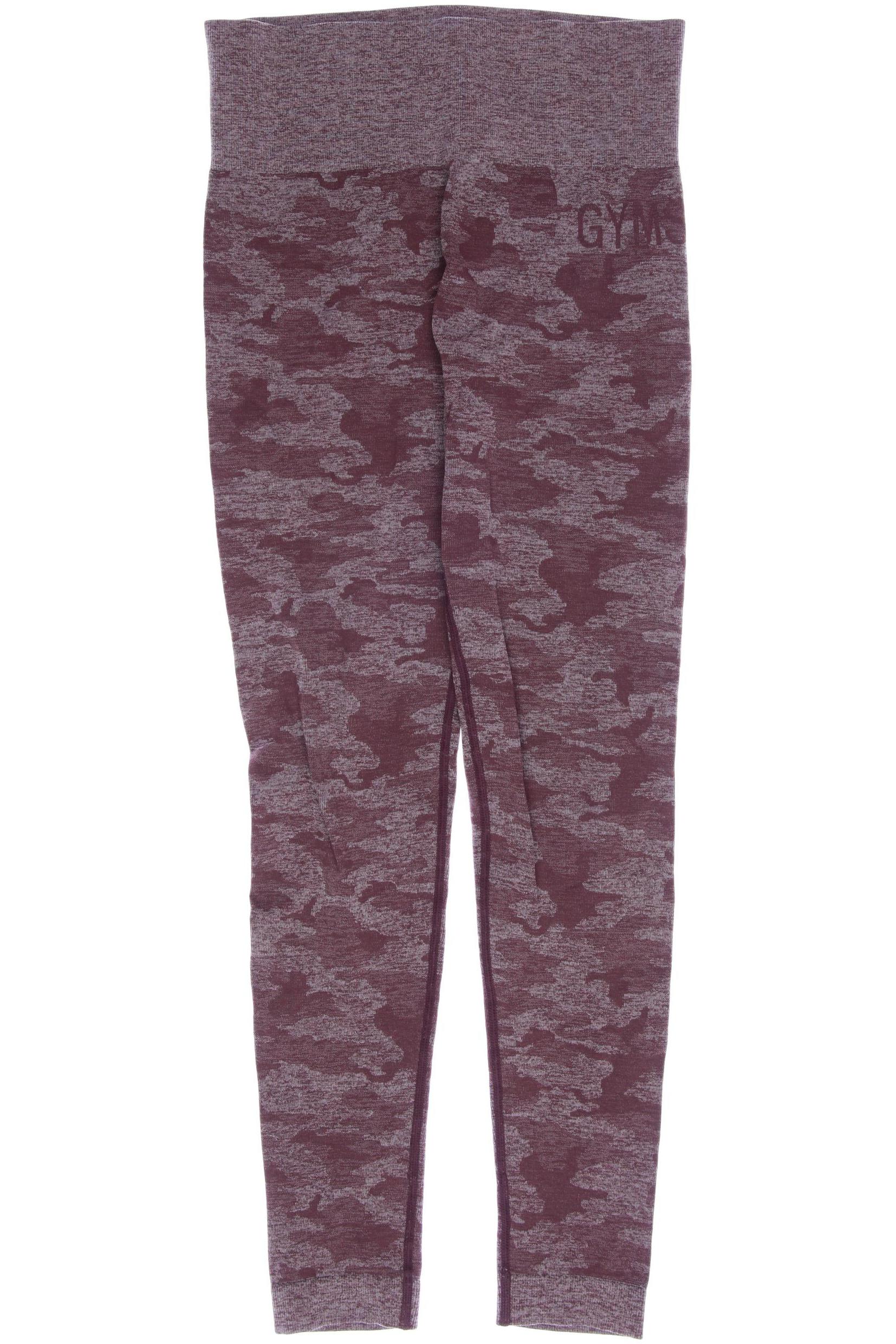 

Gymshark Damen Stoffhose, bordeaux, Gr. 25