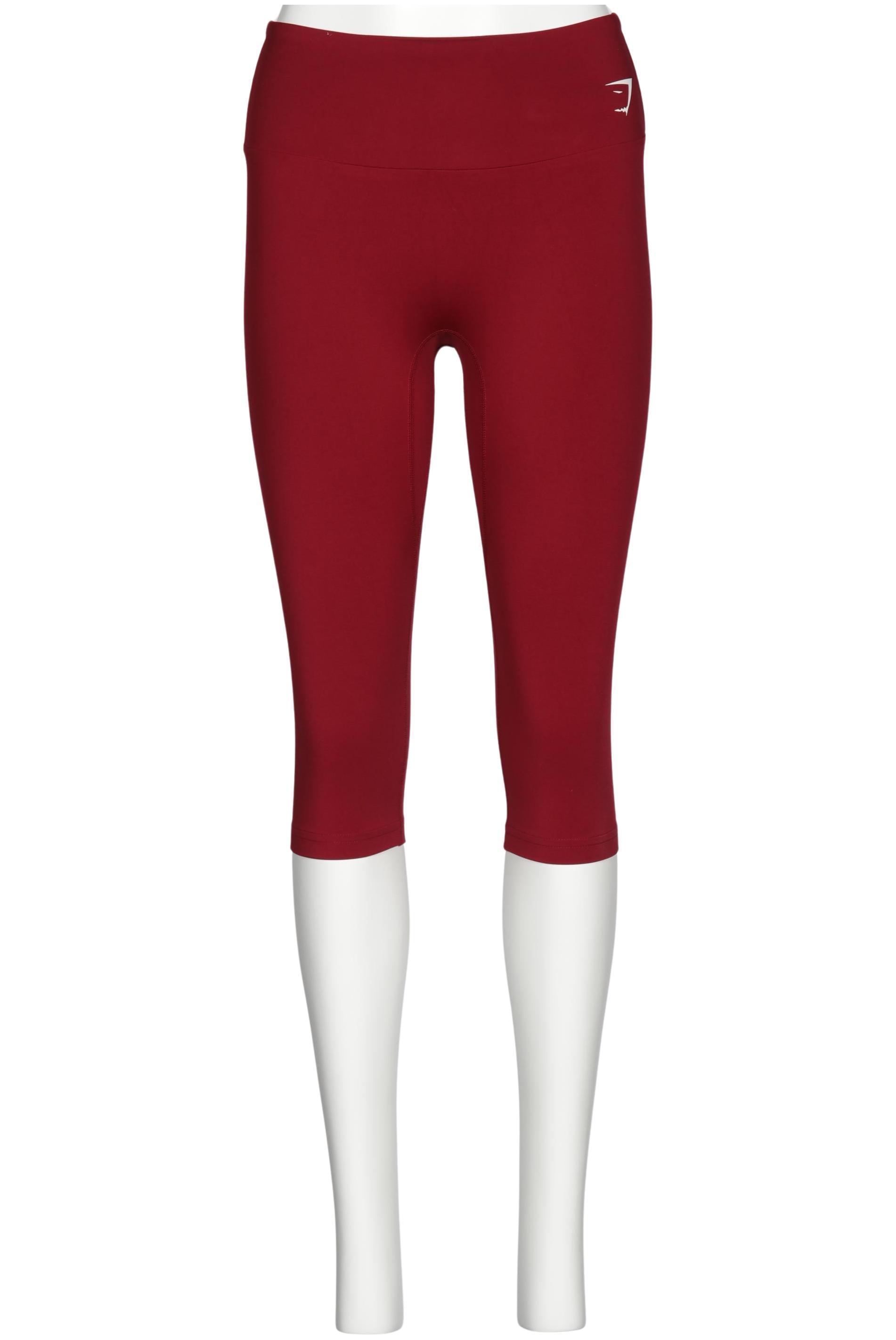 

Gymshark Damen Stoffhose, bordeaux, Gr. 0