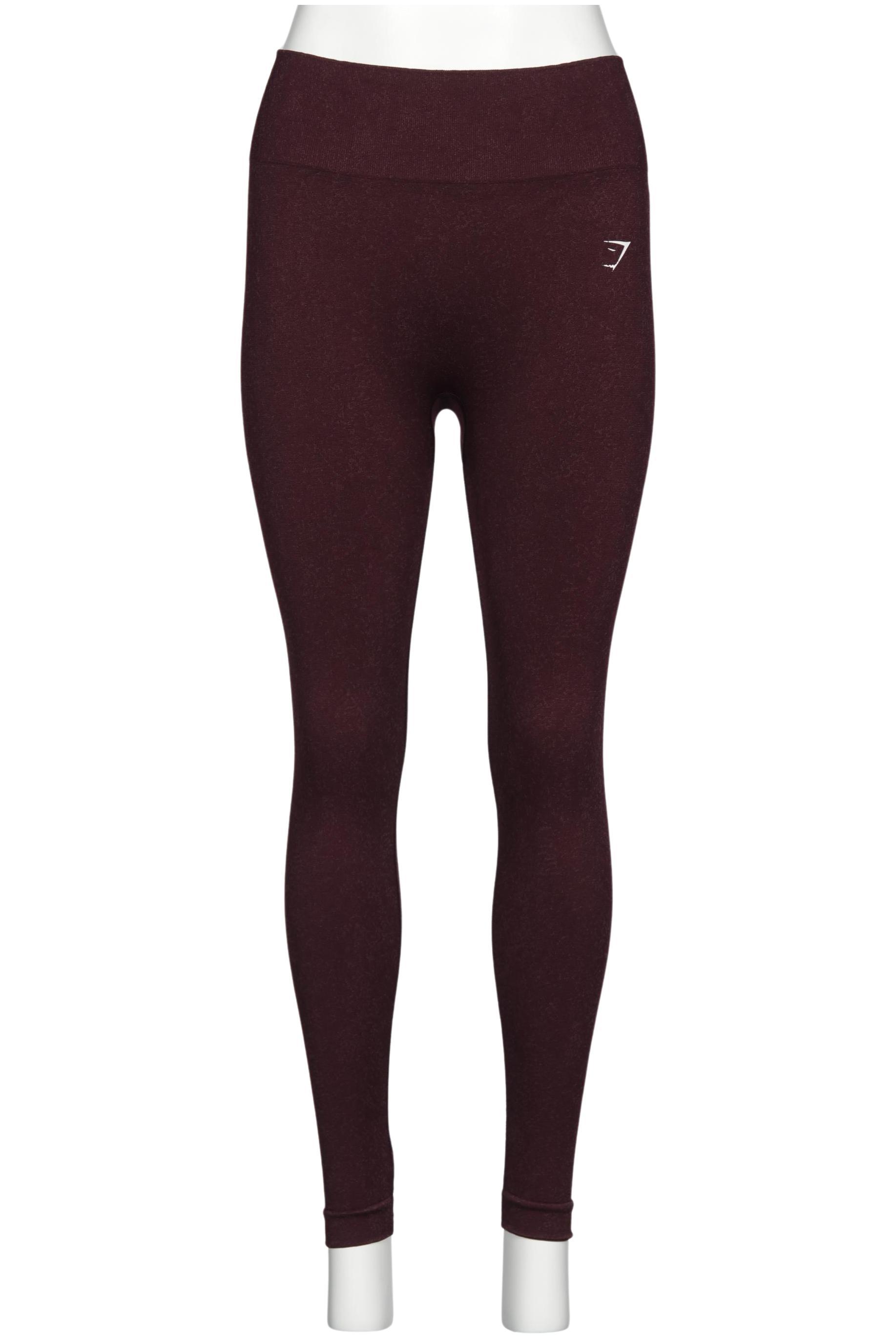 

Gymshark Damen Stoffhose, bordeaux, Gr. 0