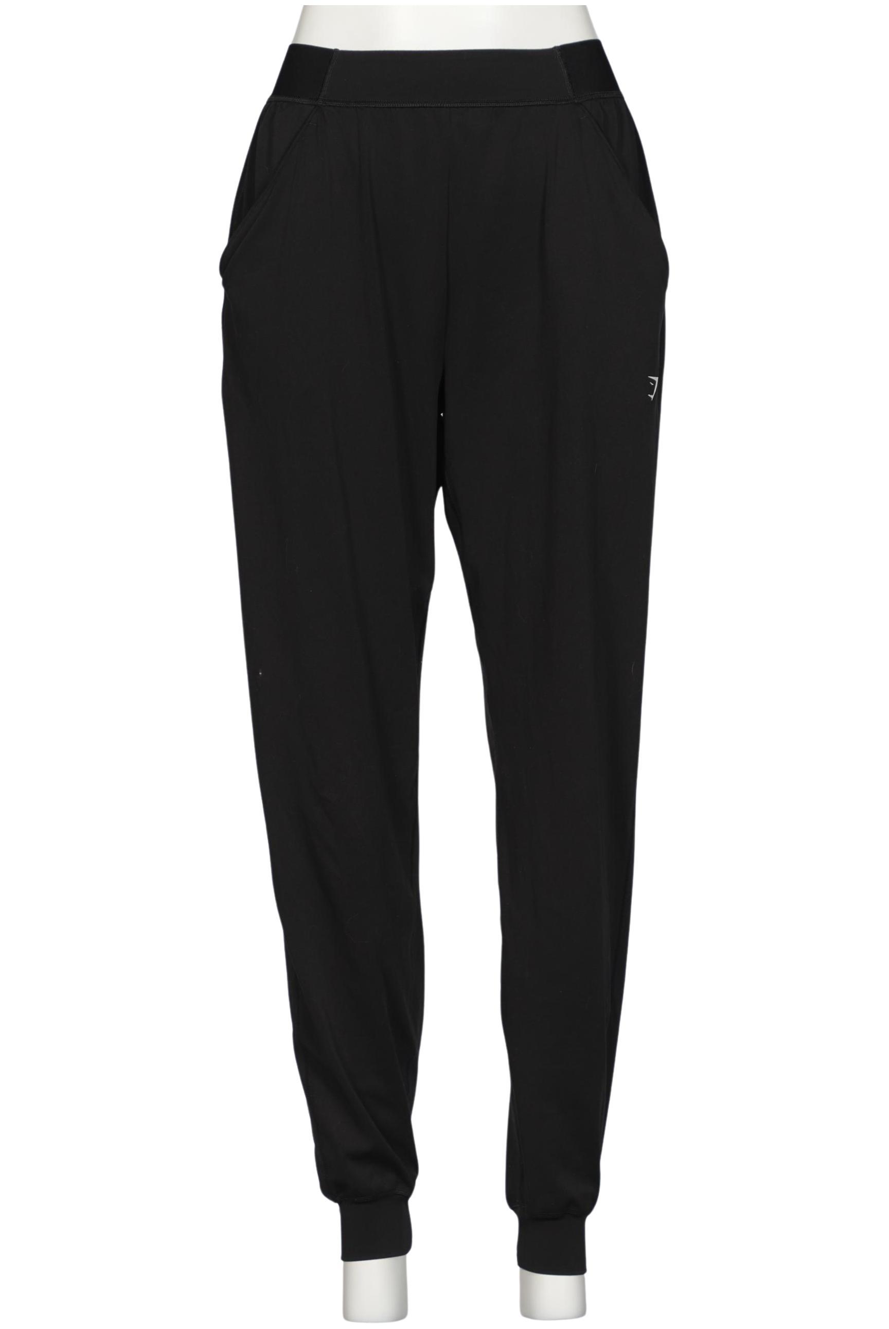 

Gymshark Damen Stoffhose, schwarz, Gr. 0