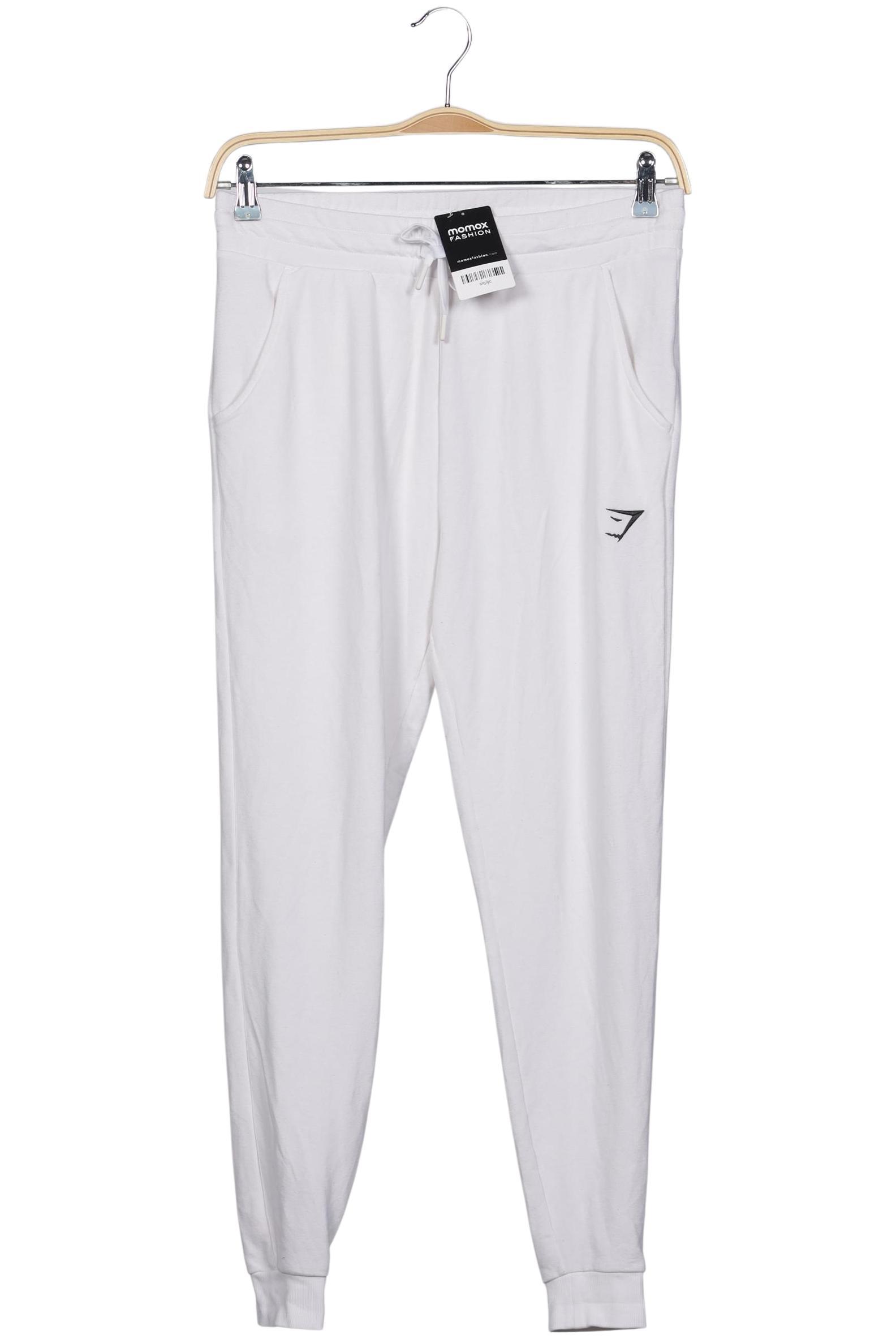

Gymshark Damen Stoffhose, weiß, Gr. 0
