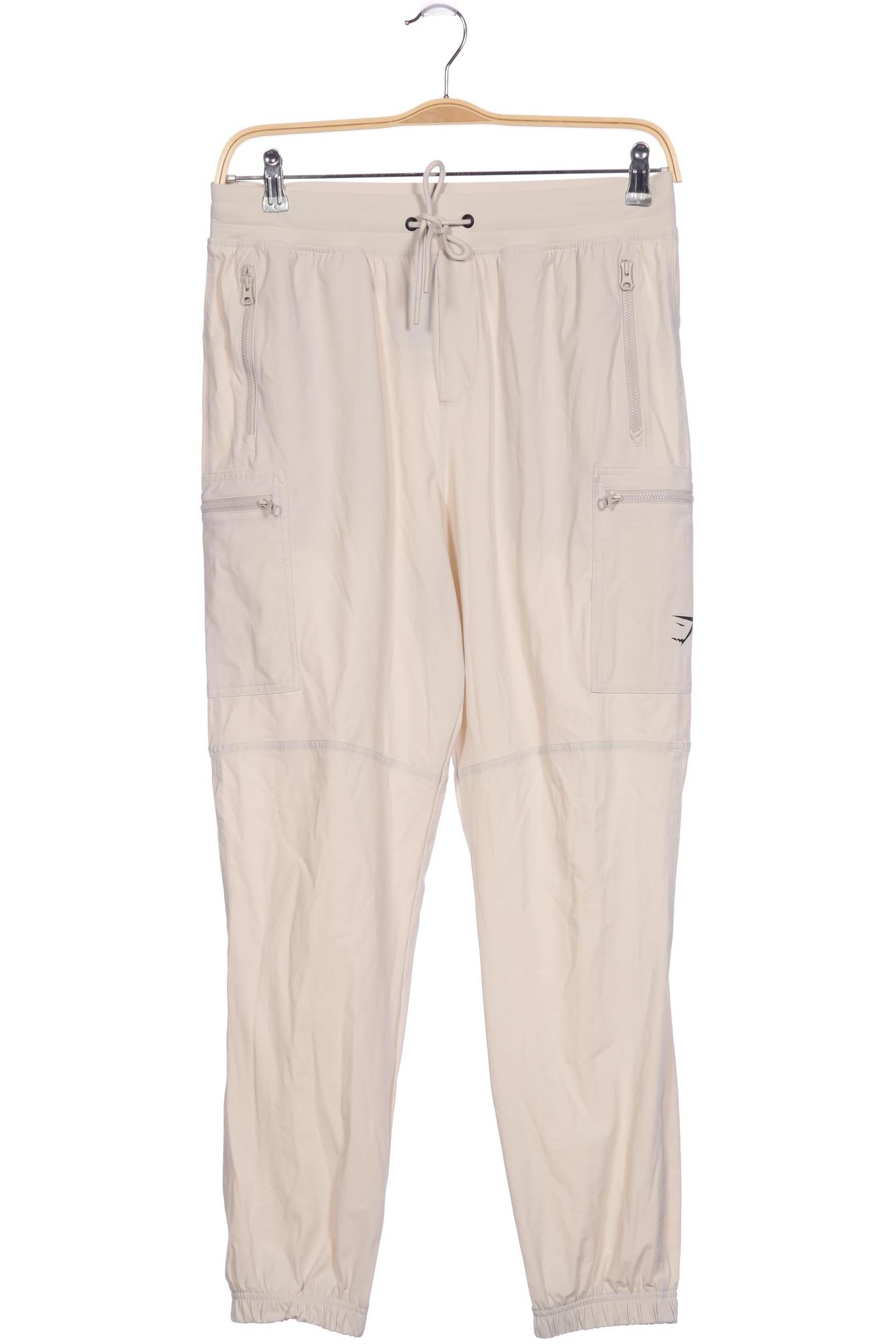 

Gymshark Damen Stoffhose, beige, Gr. 0