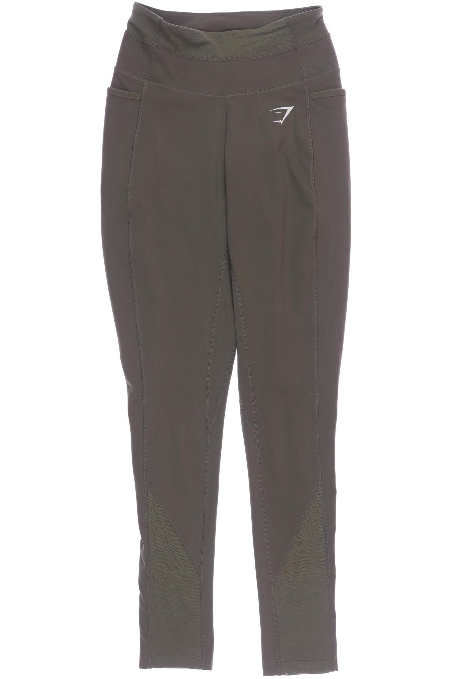 

Gymshark Damen Stoffhose, grün, Gr. 0
