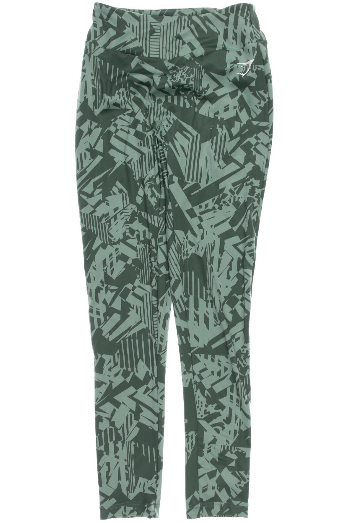 

Gymshark Damen Stoffhose, grün, Gr. 0