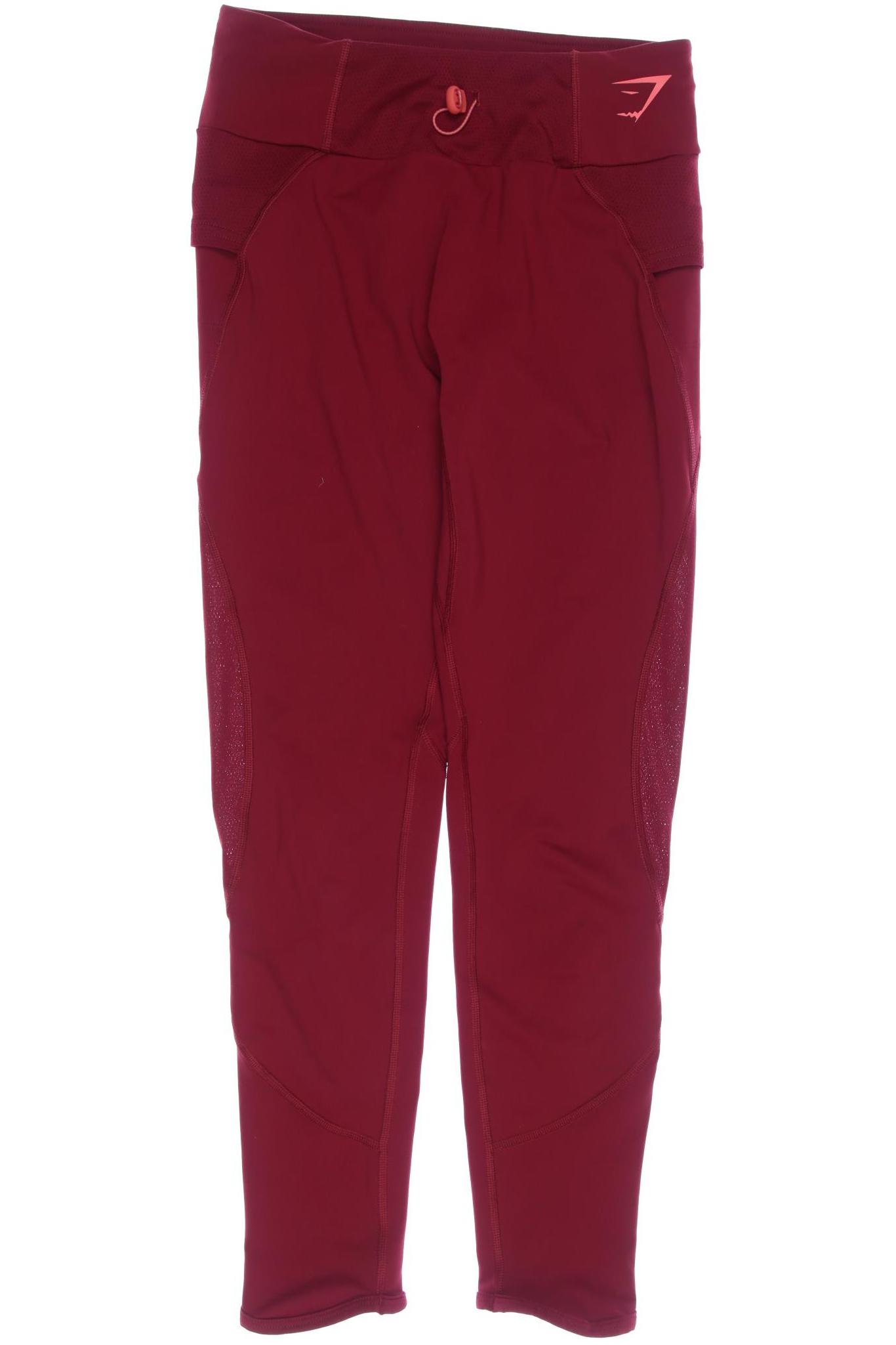 

Gymshark Damen Stoffhose, rot, Gr. 0