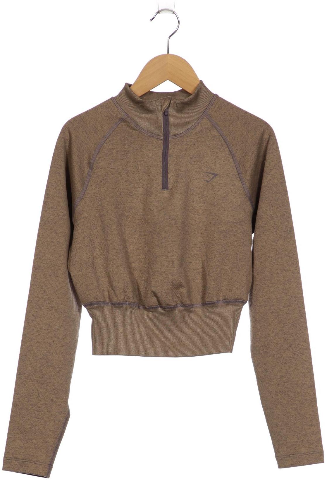

Gymshark Damen Sweatshirt, braun, Gr. 34