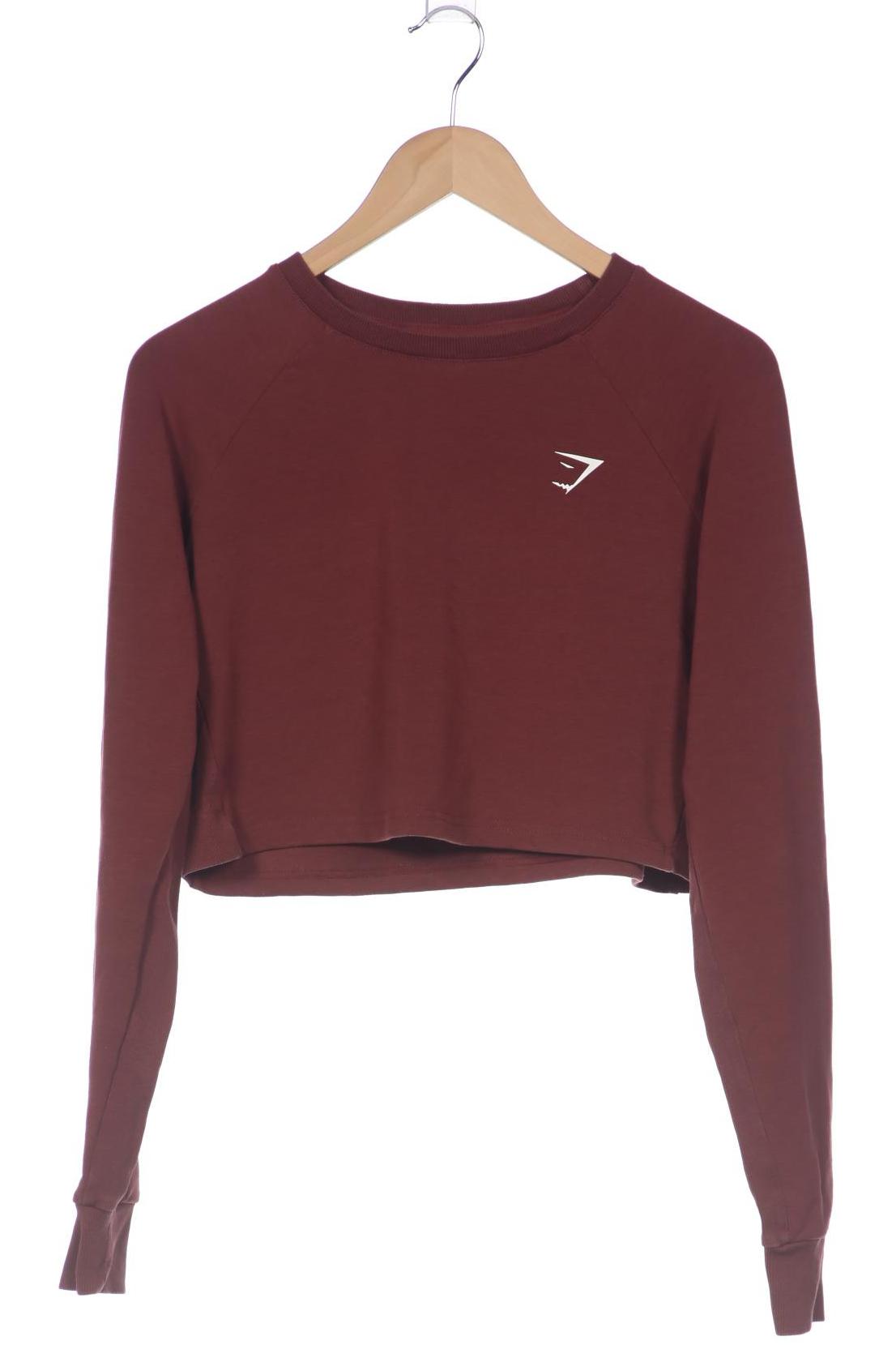 

Gymshark Damen Sweatshirt, bordeaux, Gr. 38