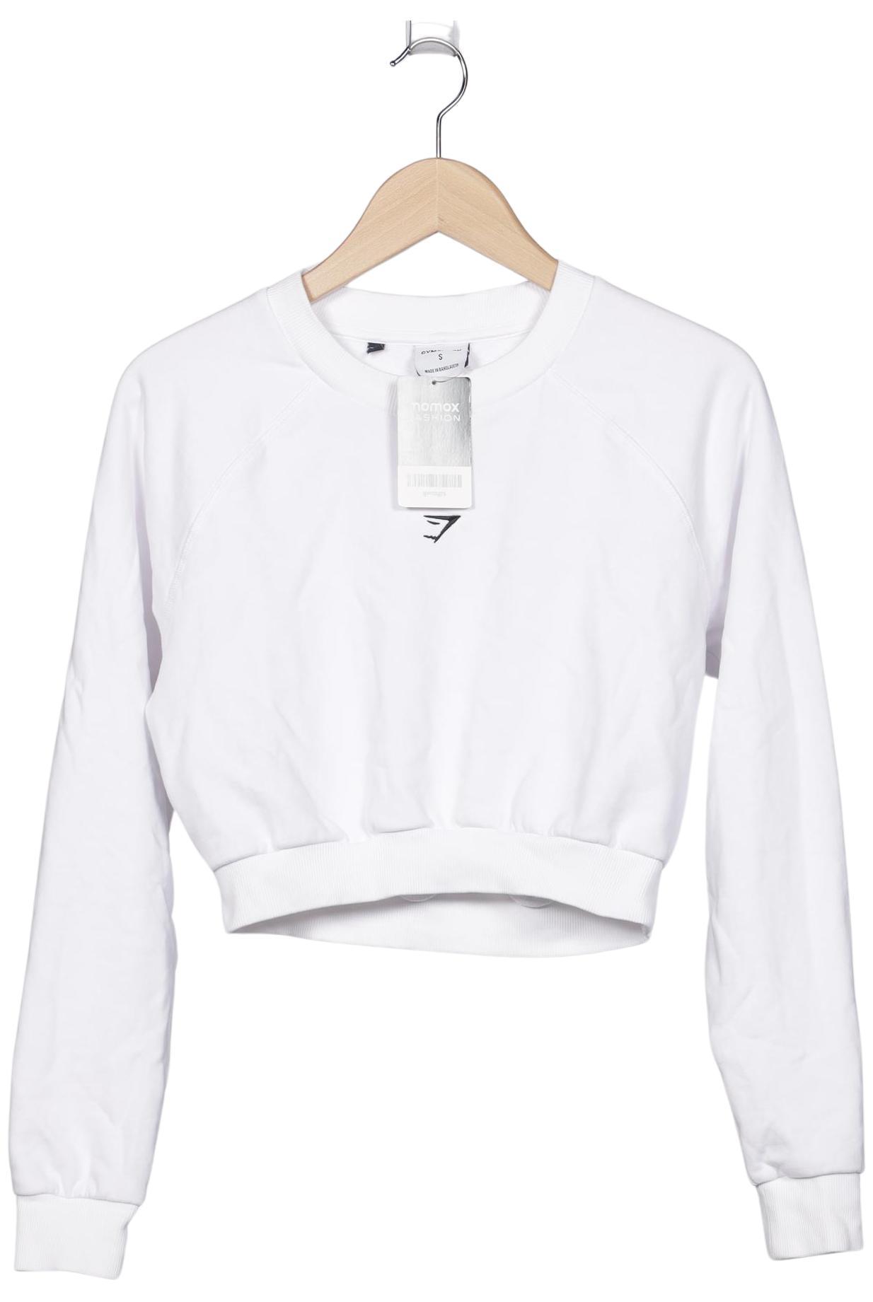 

Gymshark Damen Sweatshirt, weiß, Gr. 36