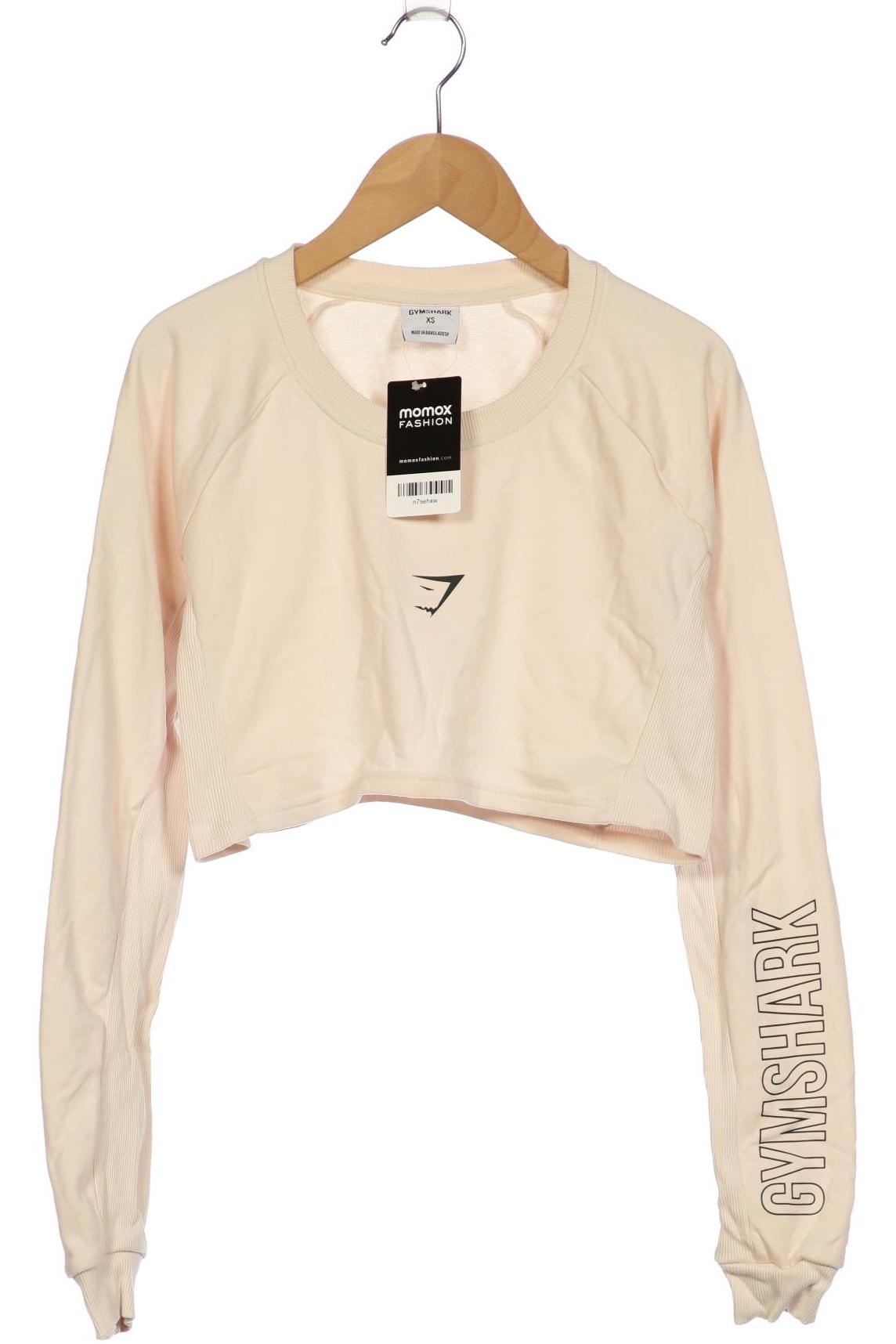 

Gymshark Damen Sweatshirt, beige, Gr. 34