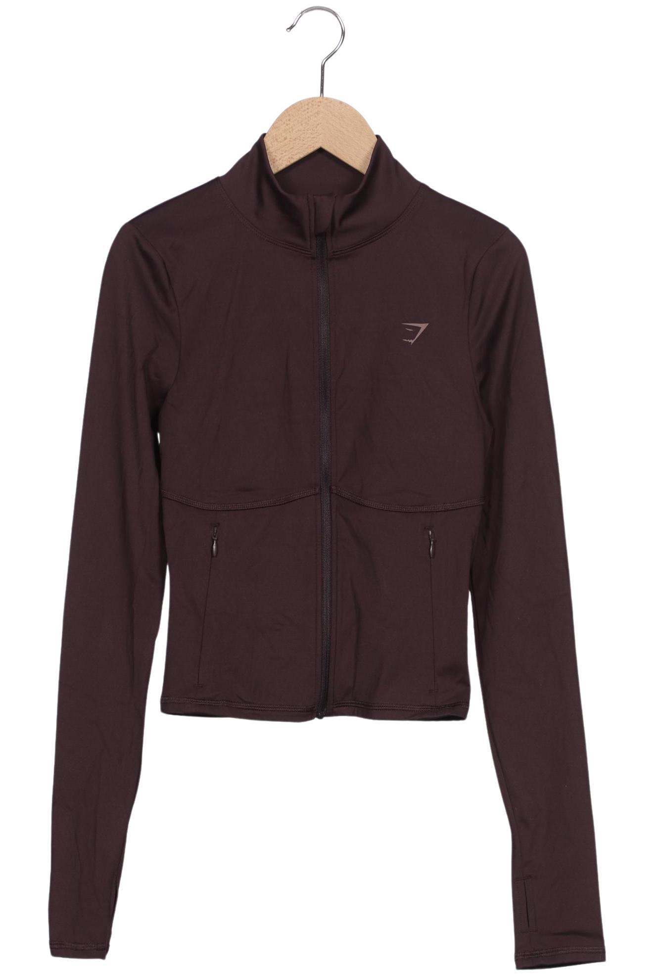 

Gymshark Damen Sweatshirt, bordeaux, Gr. 34