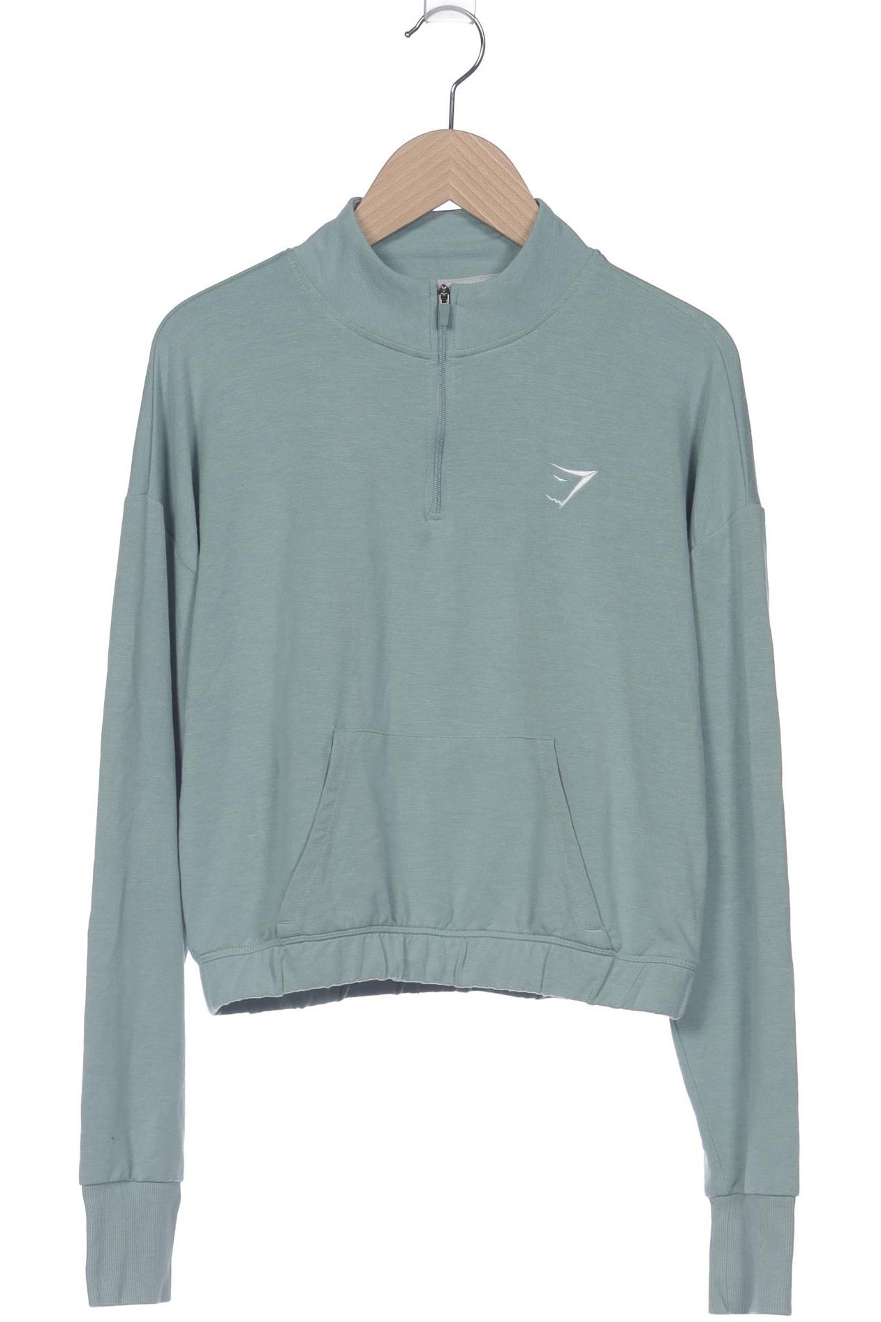 

Gymshark Damen Sweatshirt, türkis, Gr. 38
