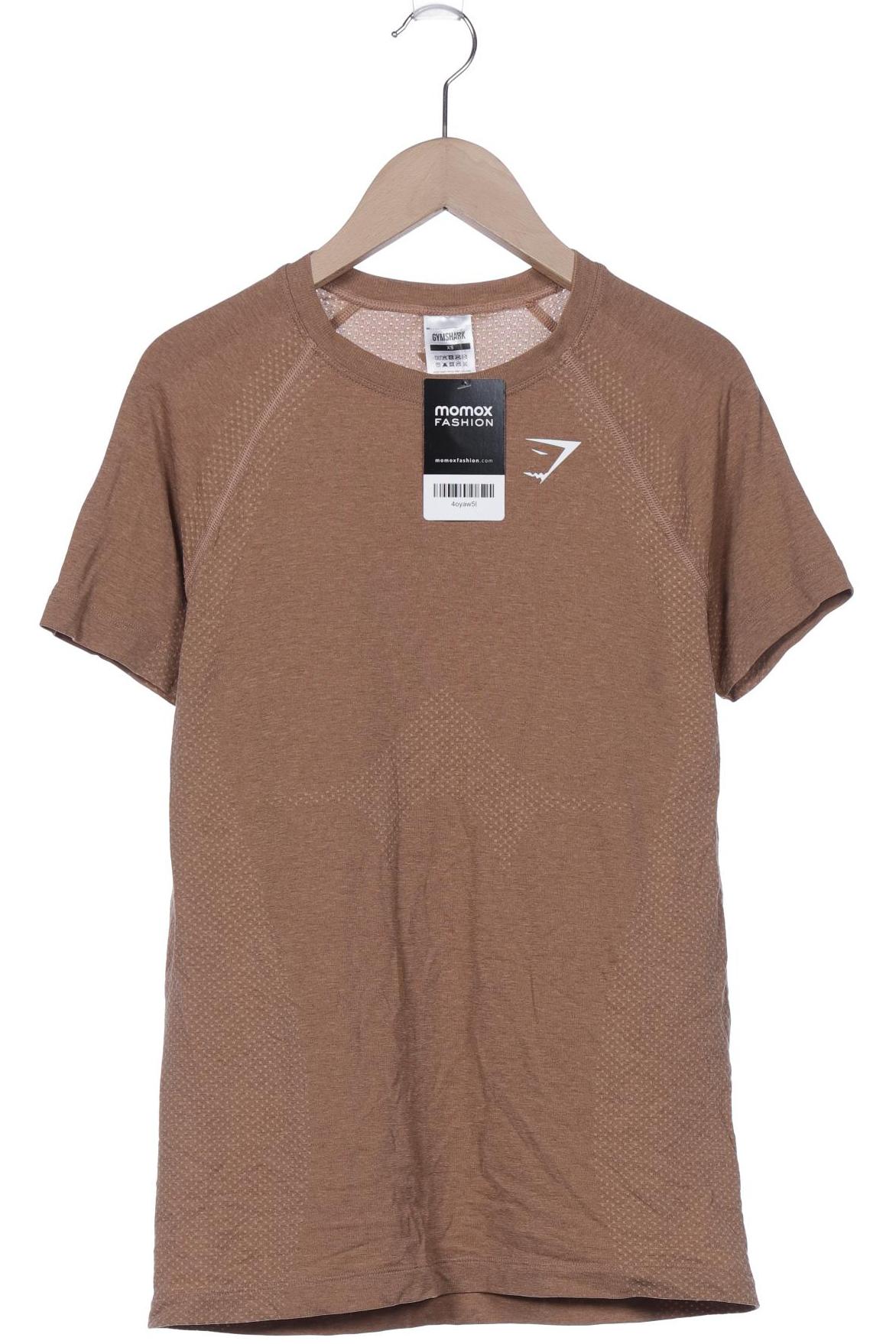 

Gymshark Damen T-Shirt, braun, Gr. 34