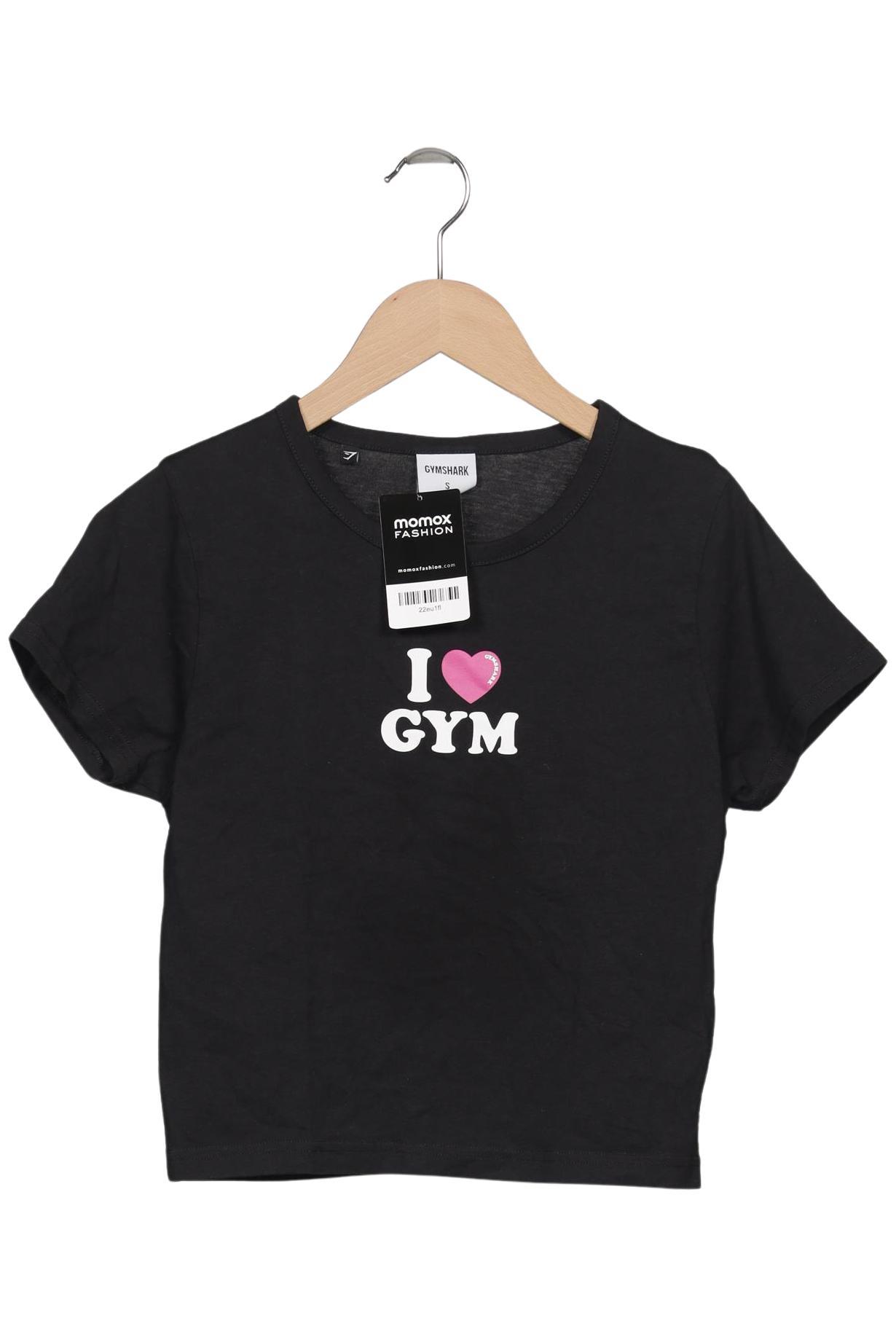 

Gymshark Damen T-Shirt, schwarz, Gr. 36