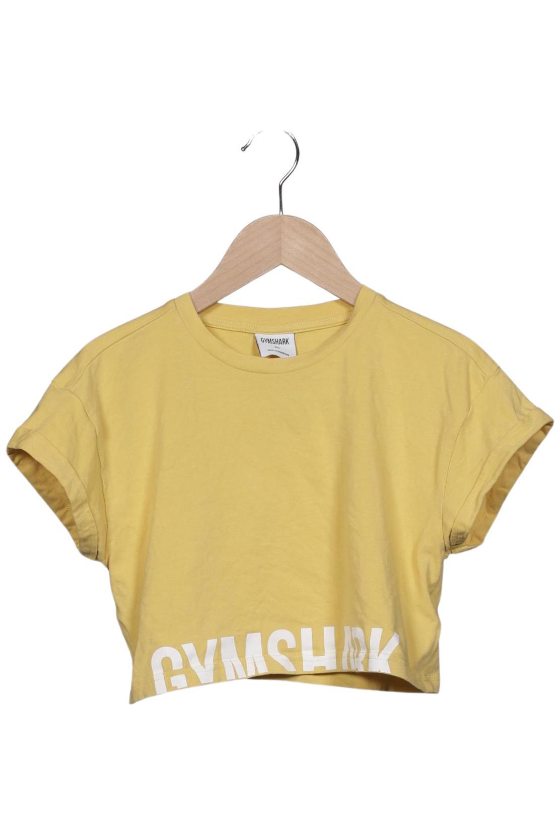 

Gymshark Damen T-Shirt, gelb, Gr. 34