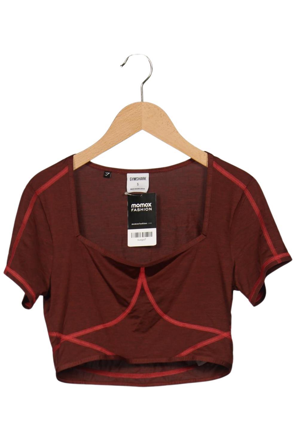 

Gymshark Damen T-Shirt, bordeaux, Gr. 36
