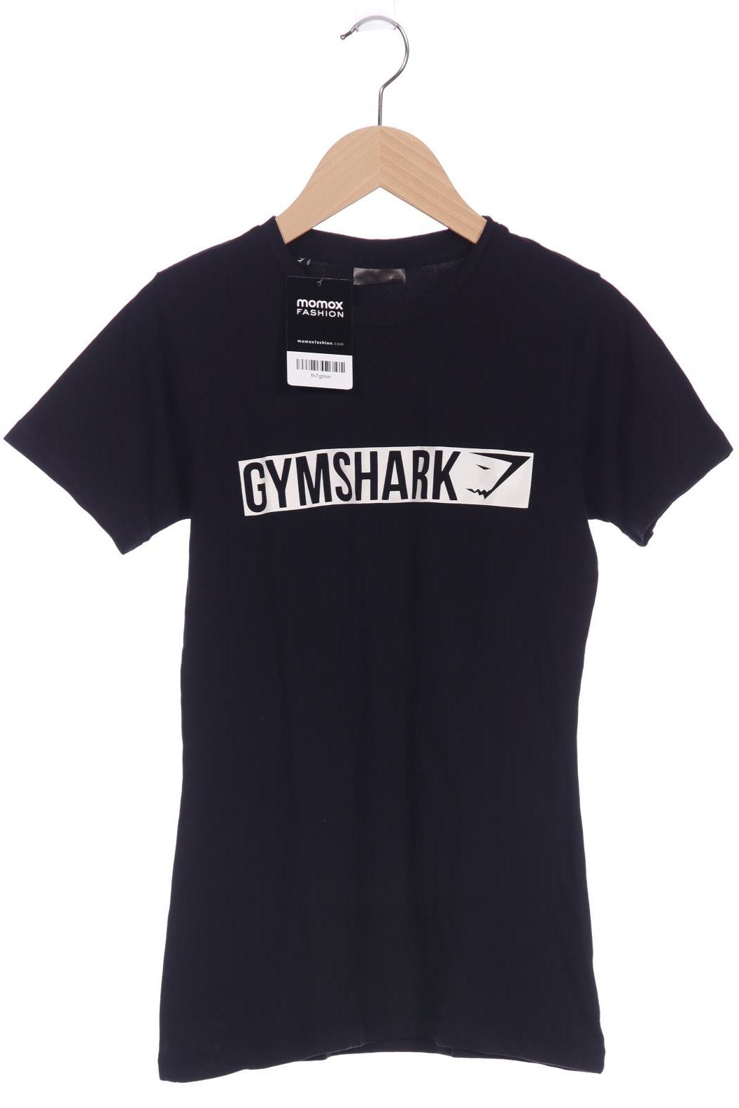 

Gymshark Damen T-Shirt, schwarz, Gr. 32