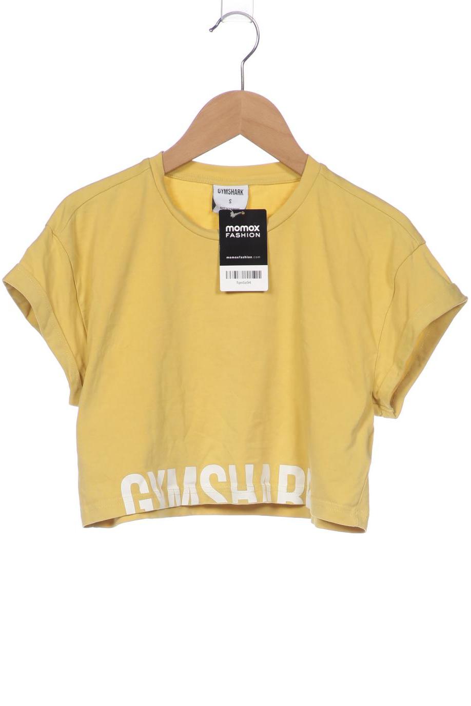 

Gymshark Damen T-Shirt, gelb, Gr. 36