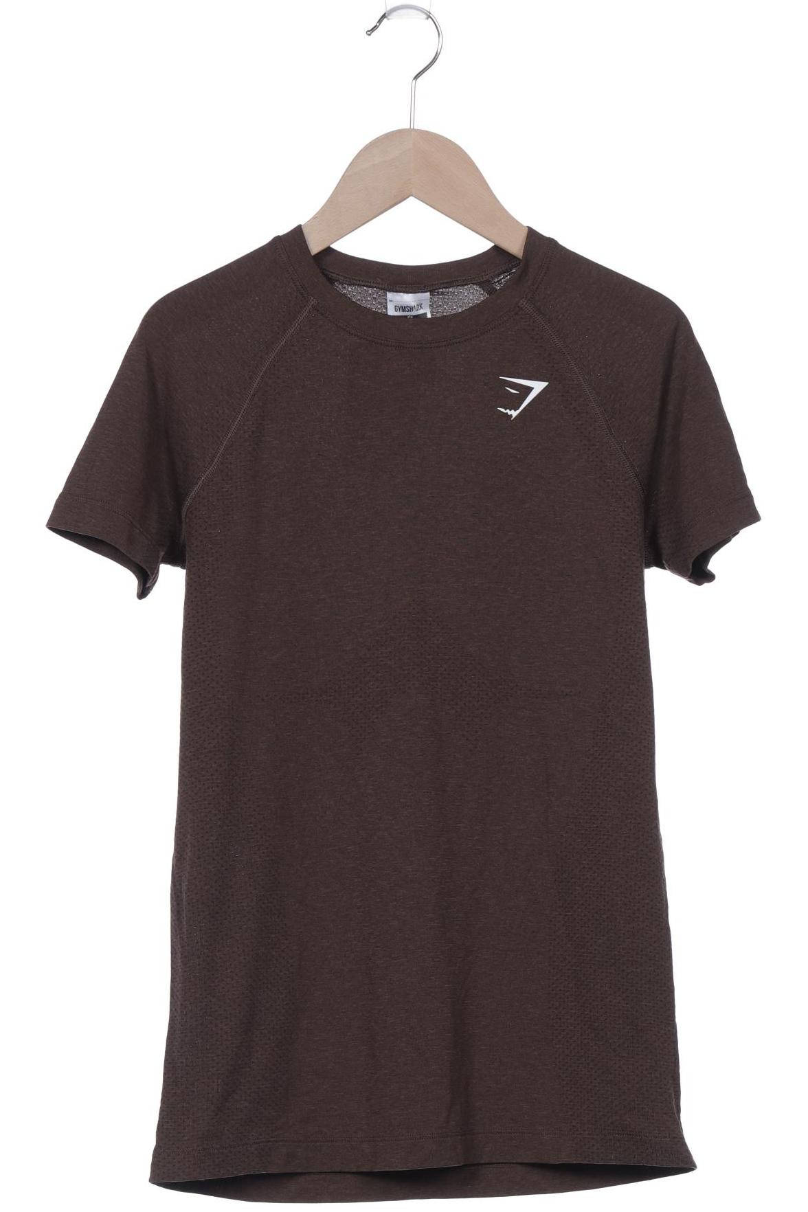 

Gymshark Damen T-Shirt, braun, Gr. 34