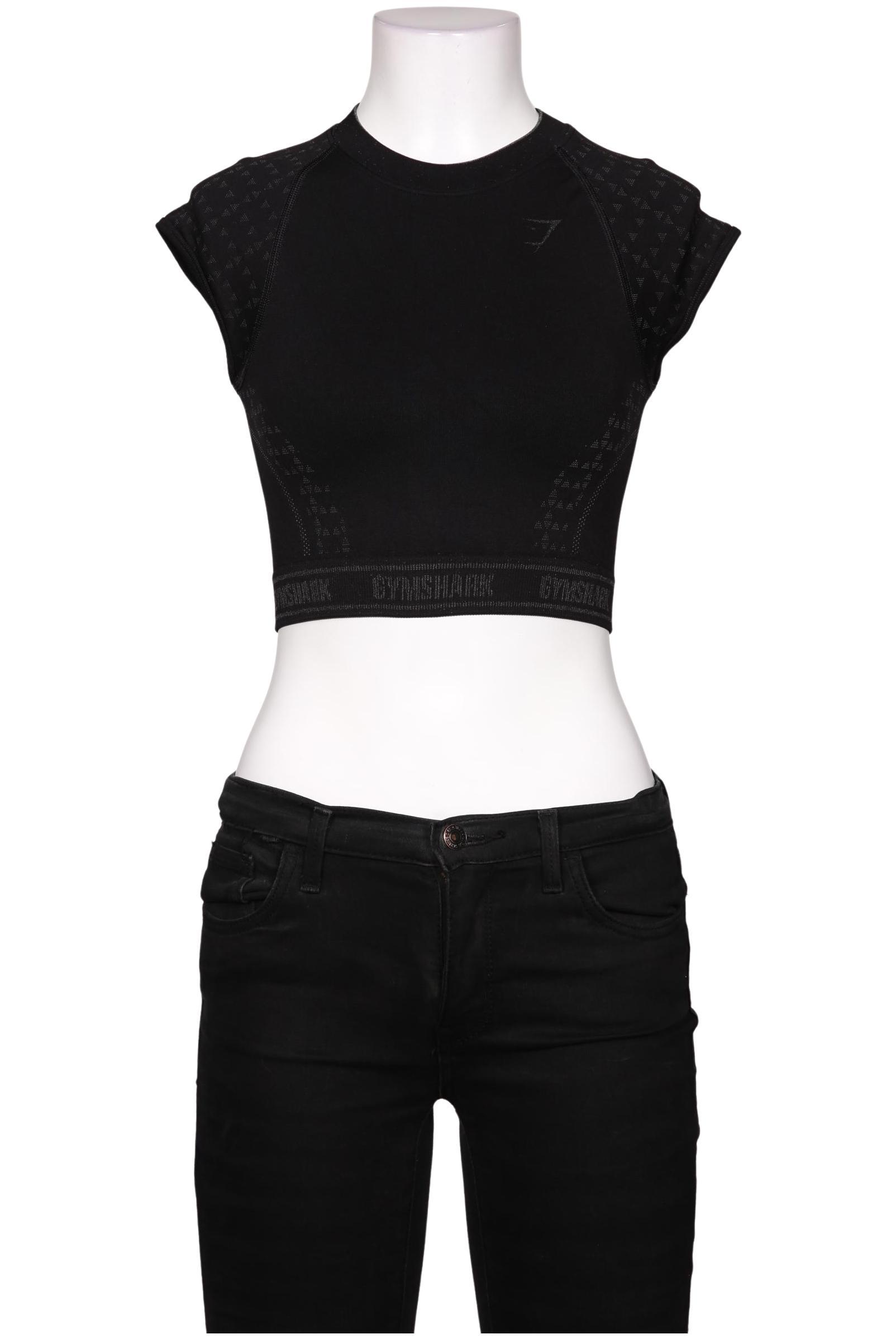 

Gymshark Damen T-Shirt, schwarz, Gr. 36