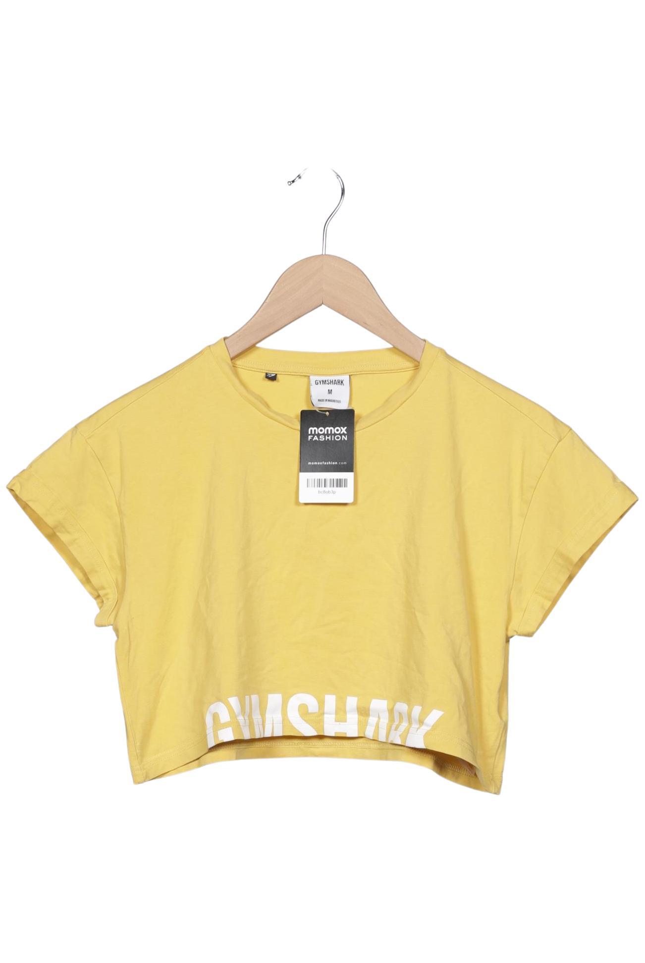 

Gymshark Damen T-Shirt, gelb, Gr. 38