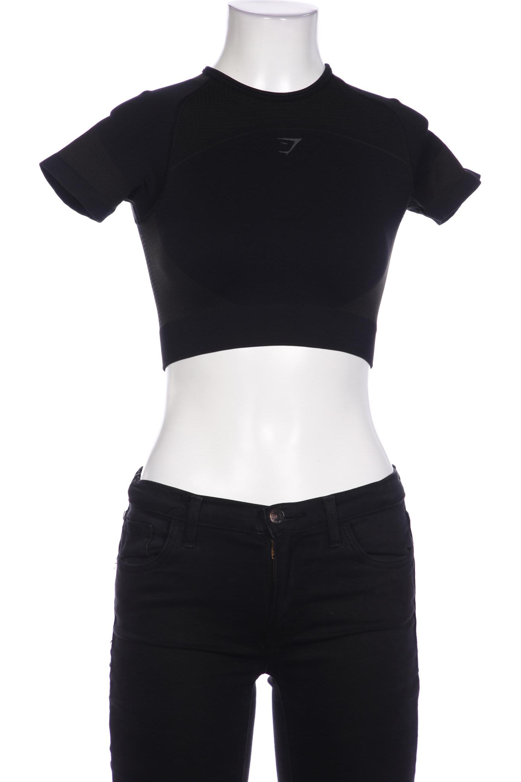 

Gymshark Damen T-Shirt, schwarz, Gr. 34