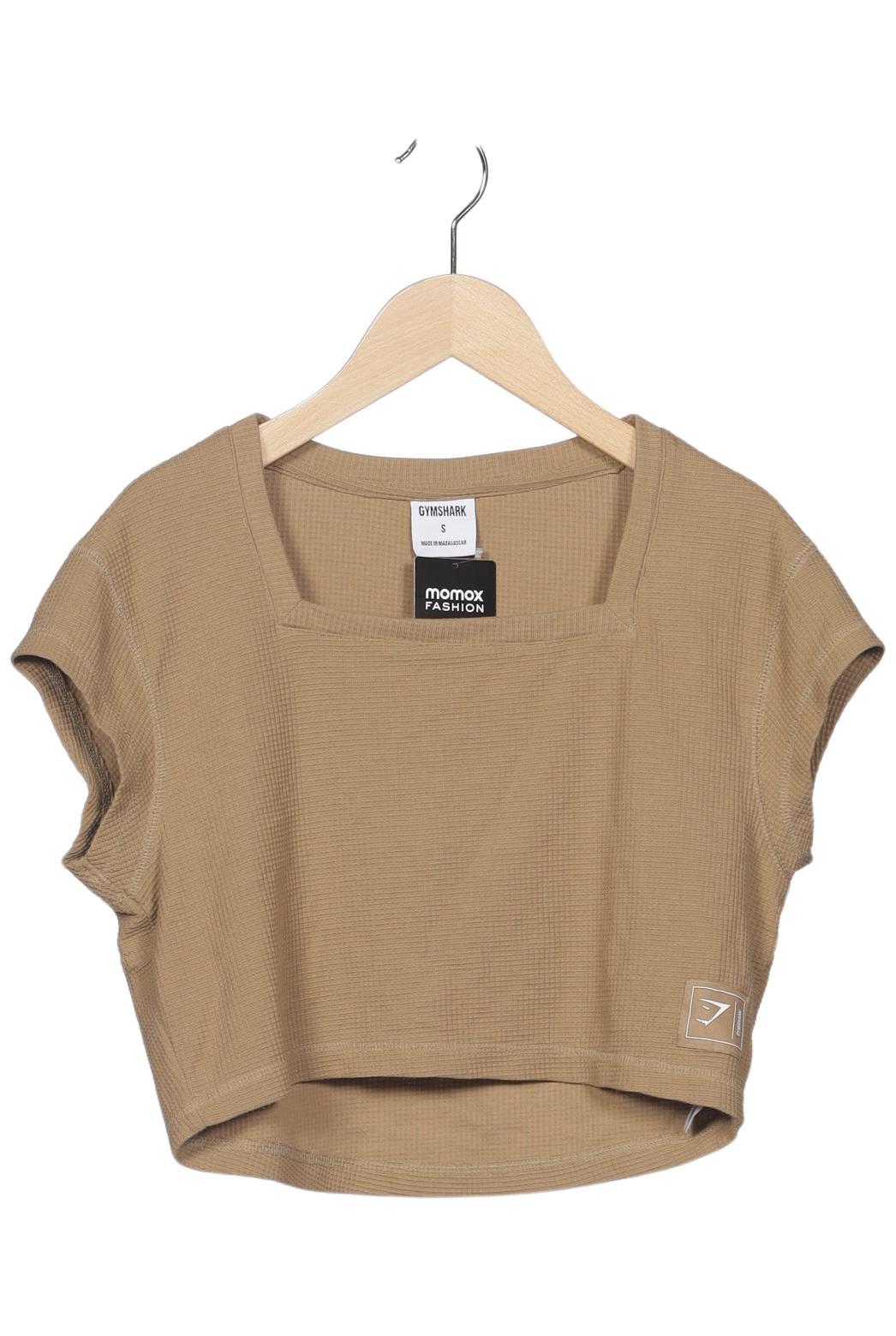 

Gymshark Damen T-Shirt, beige, Gr. 36