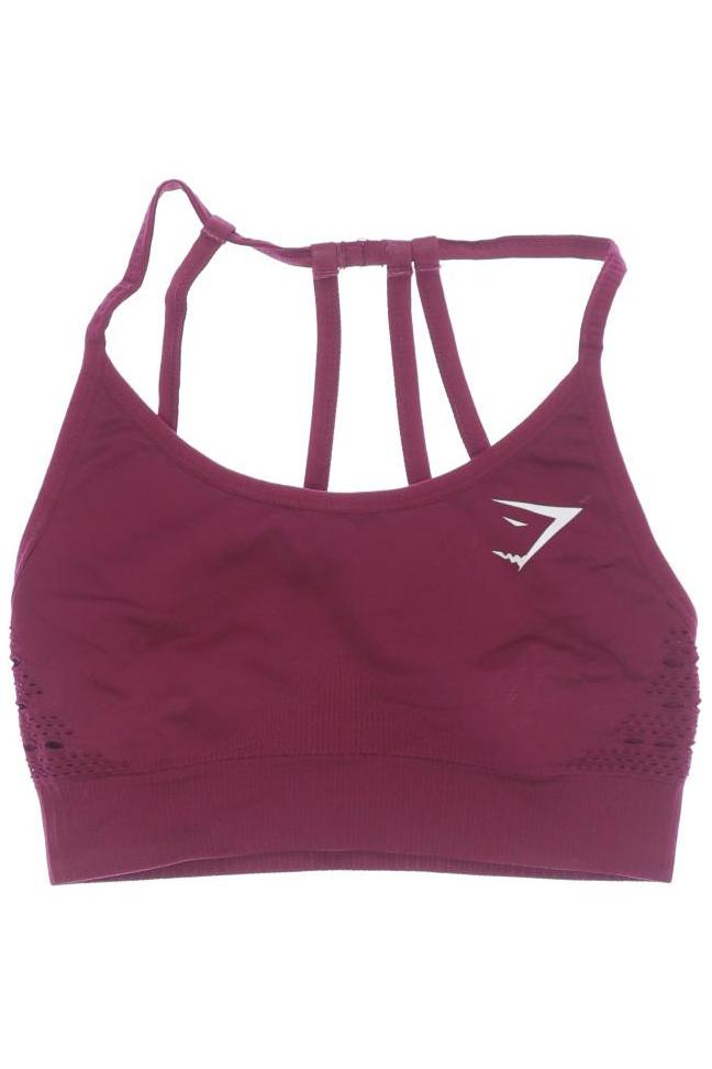 

Gymshark Damen Top, bordeaux, Gr. 30
