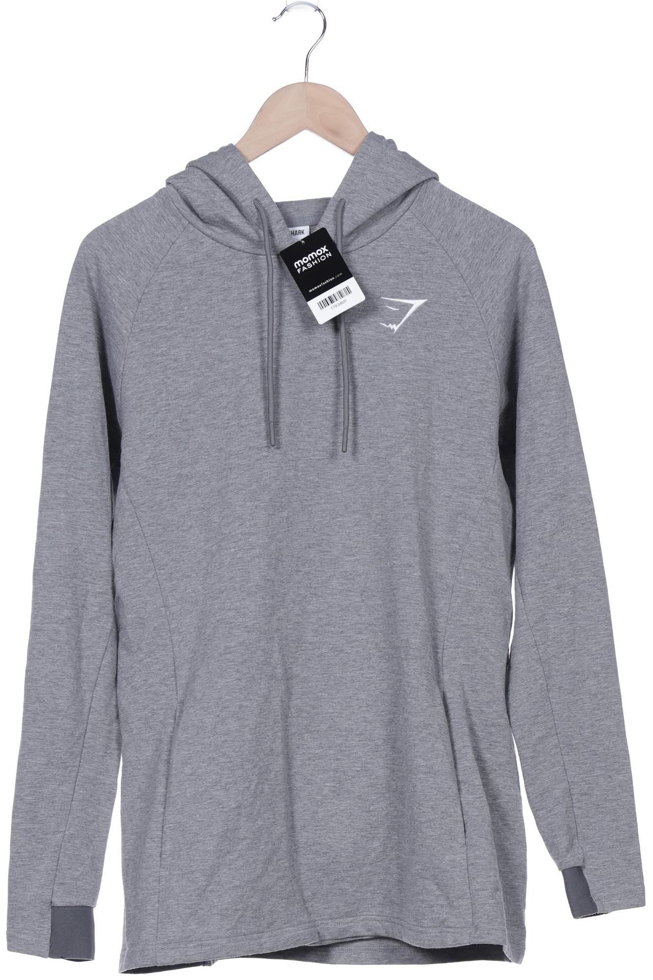 

Gymshark Herren Kapuzenpullover, grau, Gr. 48