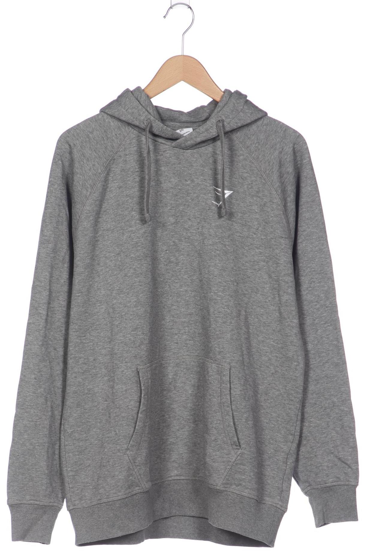 

Gymshark Herren Kapuzenpullover, grau, Gr. 56