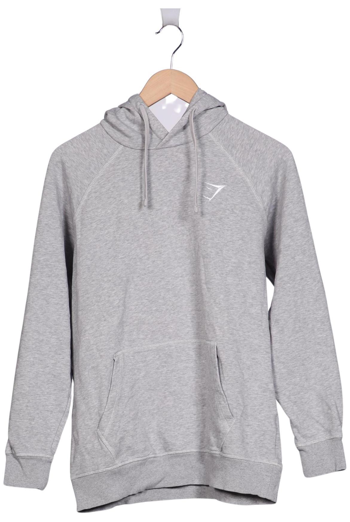 

Gymshark Herren Kapuzenpullover, grau, Gr. 48
