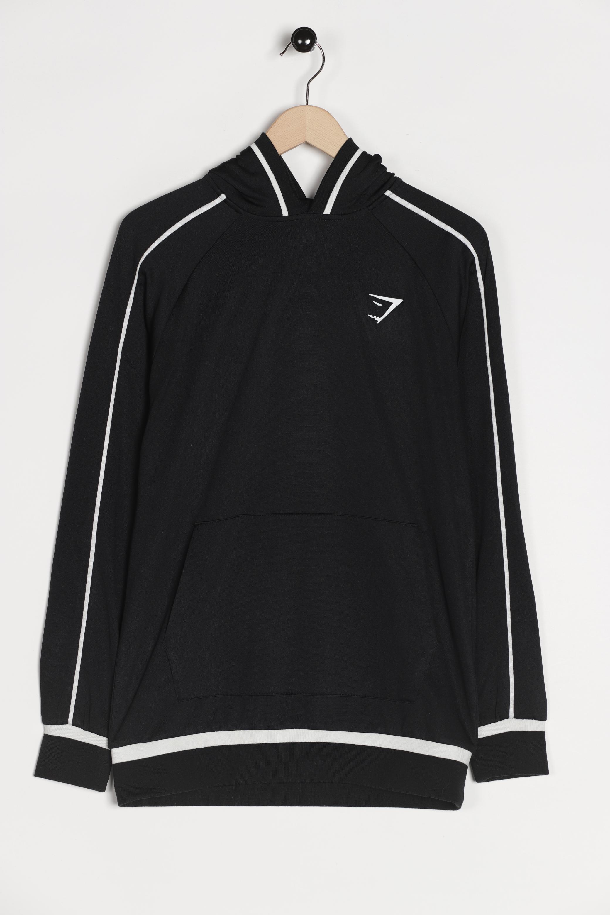 

Gymshark Herren Kapuzenpullover, schwarz, Gr. 52