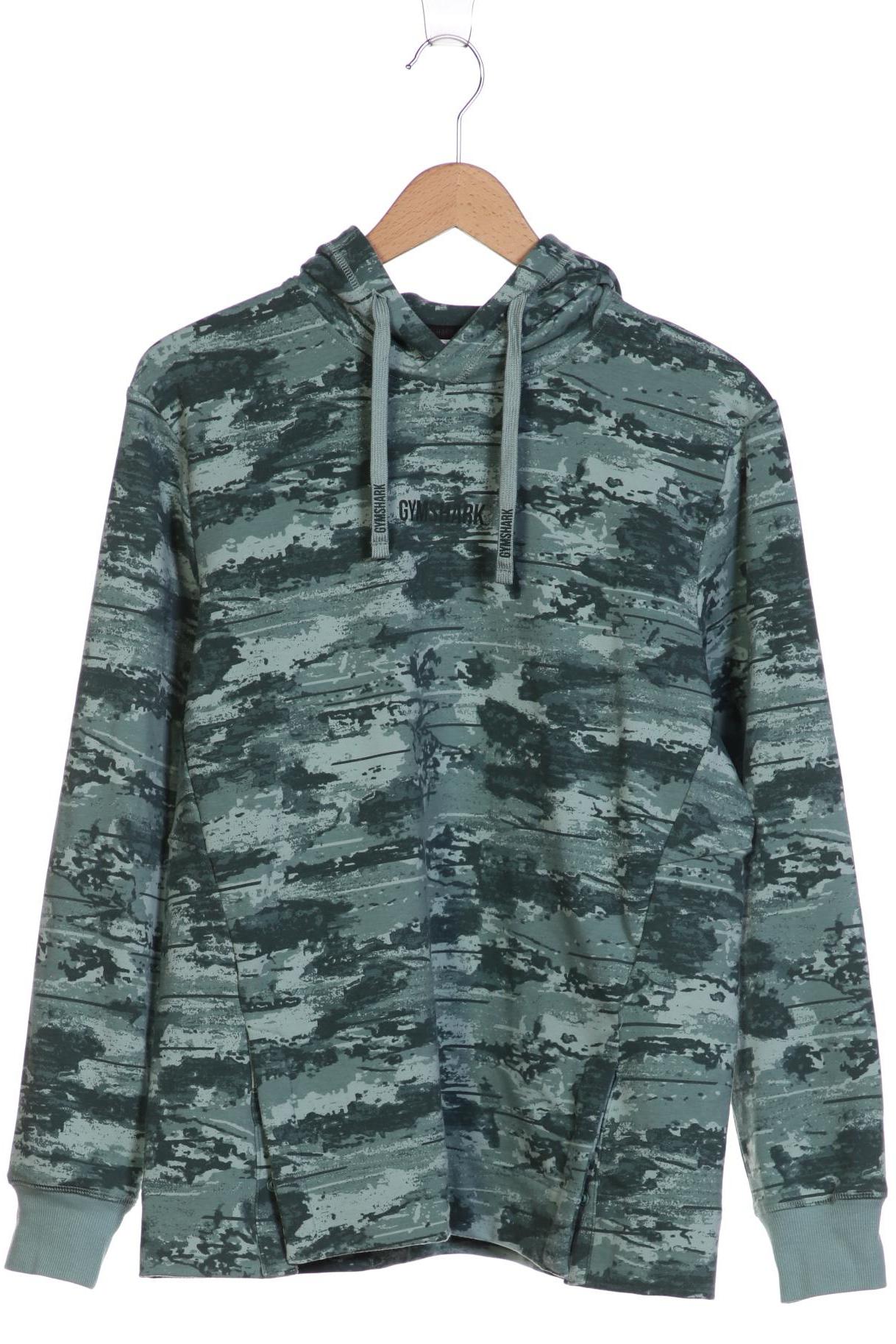 

Gymshark Herren Kapuzenpullover, grün, Gr. 48