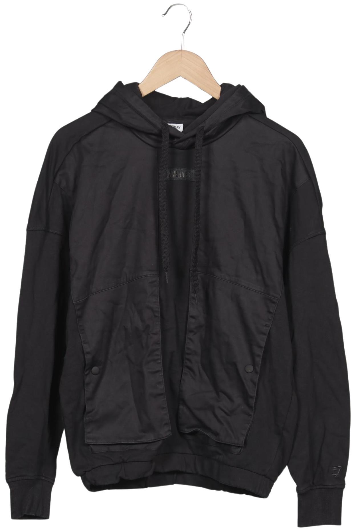 

Gymshark Herren Kapuzenpullover, schwarz, Gr. 44