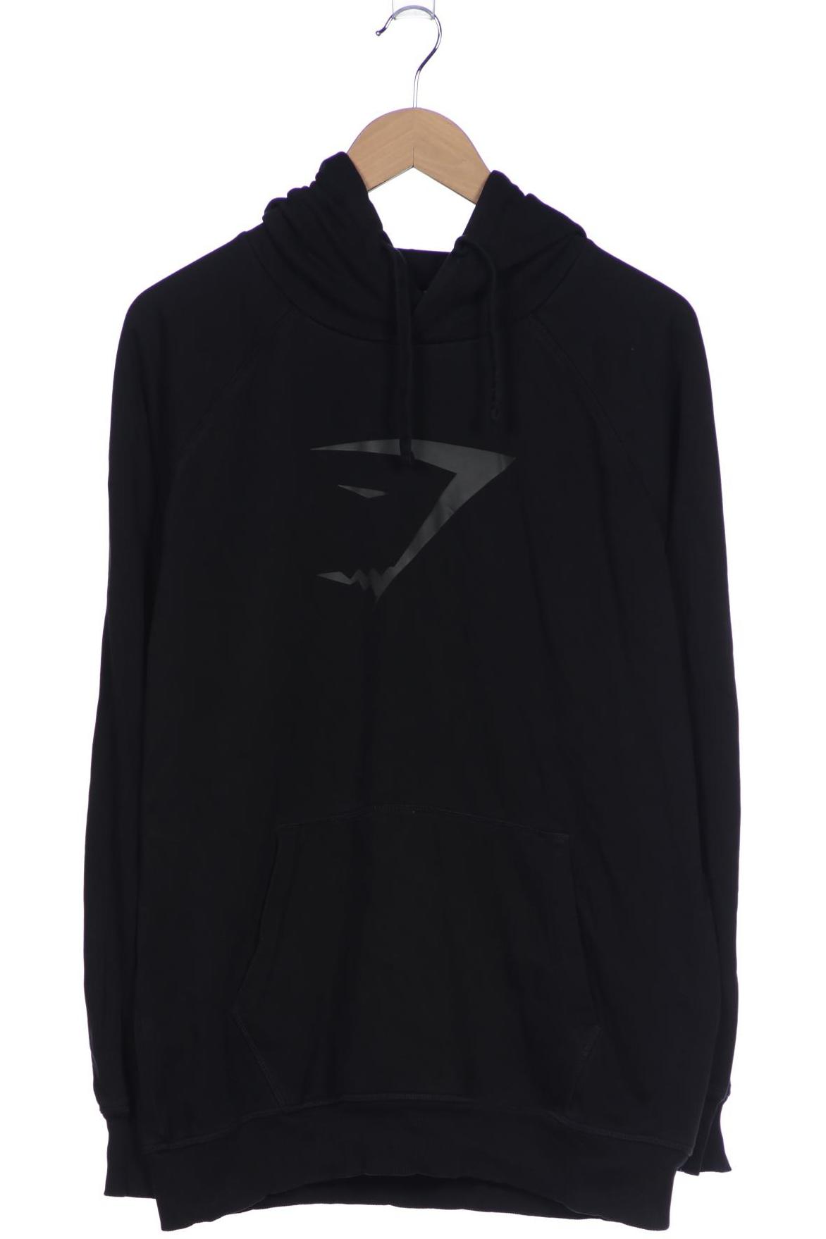 

Gymshark Herren Kapuzenpullover, schwarz, Gr. 52
