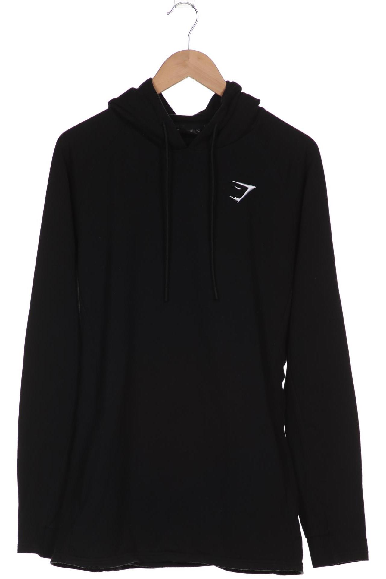 

Gymshark Herren Kapuzenpullover, schwarz
