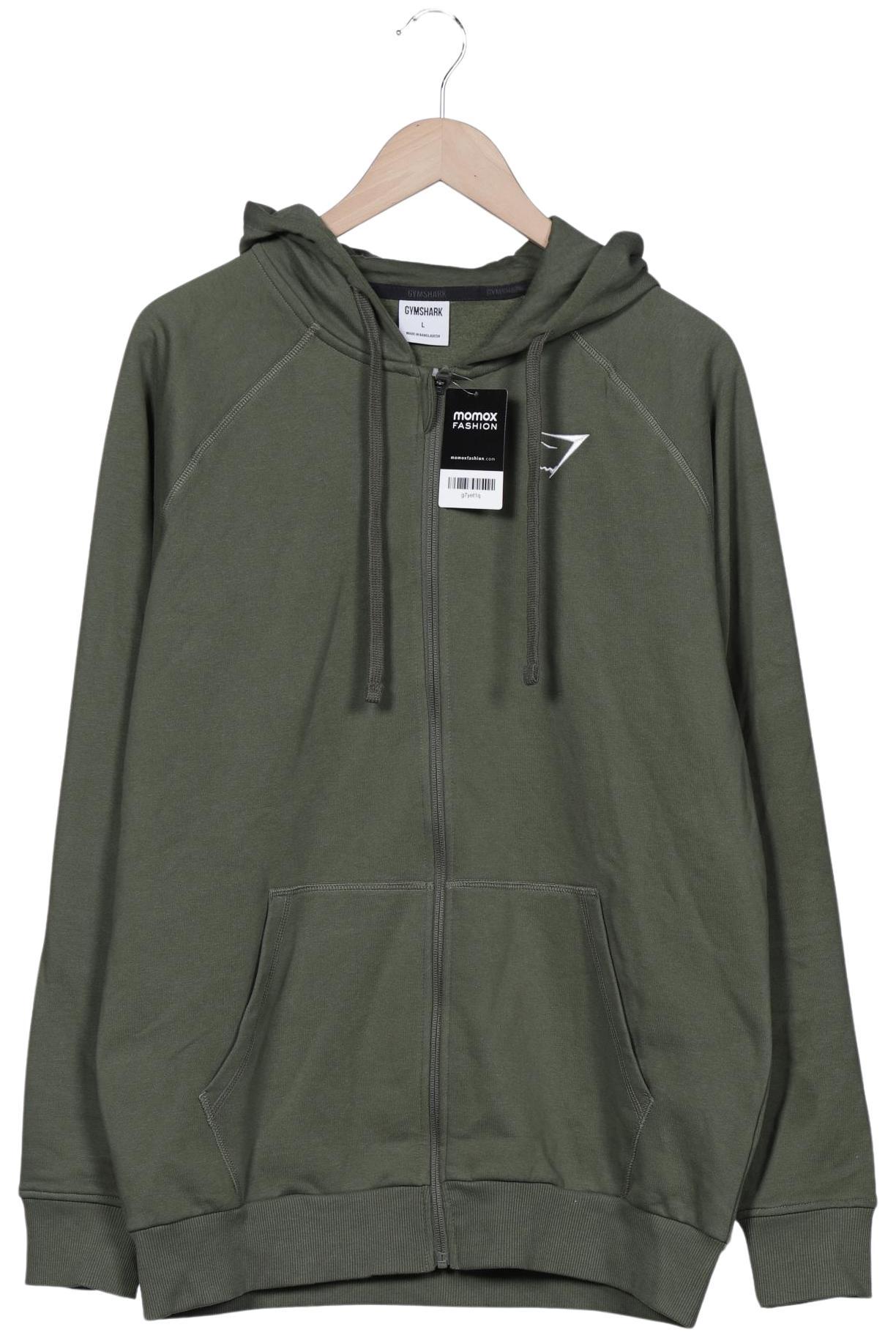 

Gymshark Herren Kapuzenpullover, grün, Gr. 52