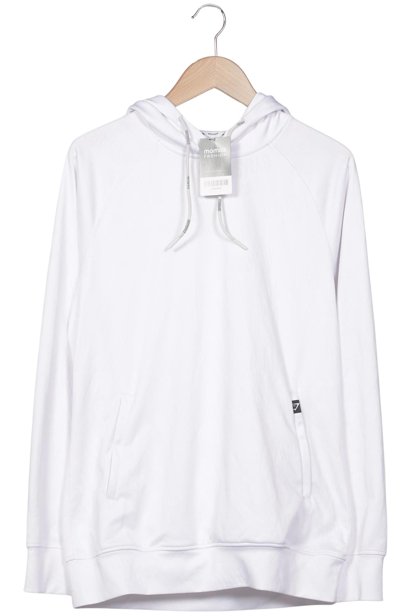 

Gymshark Herren Kapuzenpullover, weiß, Gr. 48