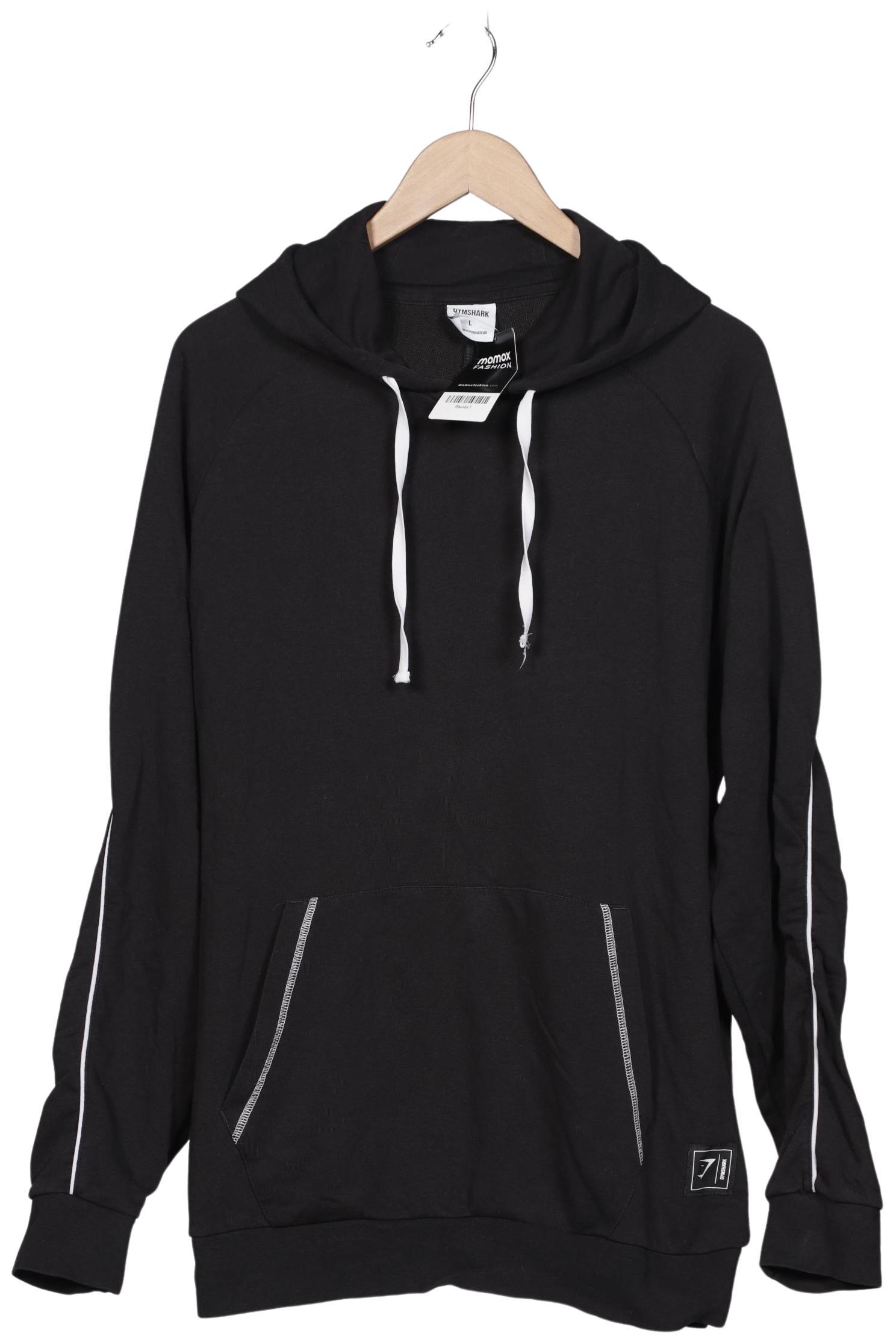 

Gymshark Herren Kapuzenpullover, schwarz, Gr. 52