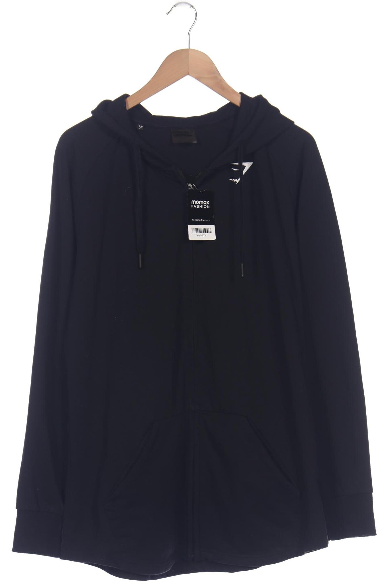 

Gymshark Herren Kapuzenpullover, schwarz, Gr. 54