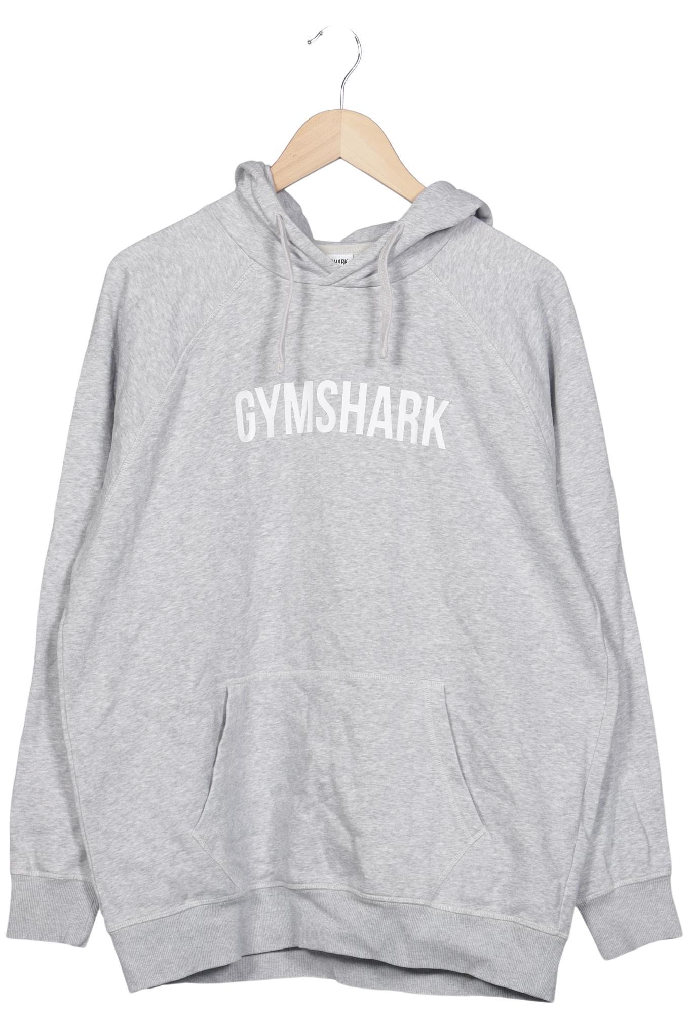 

Gymshark Herren Kapuzenpullover, grau, Gr. 52