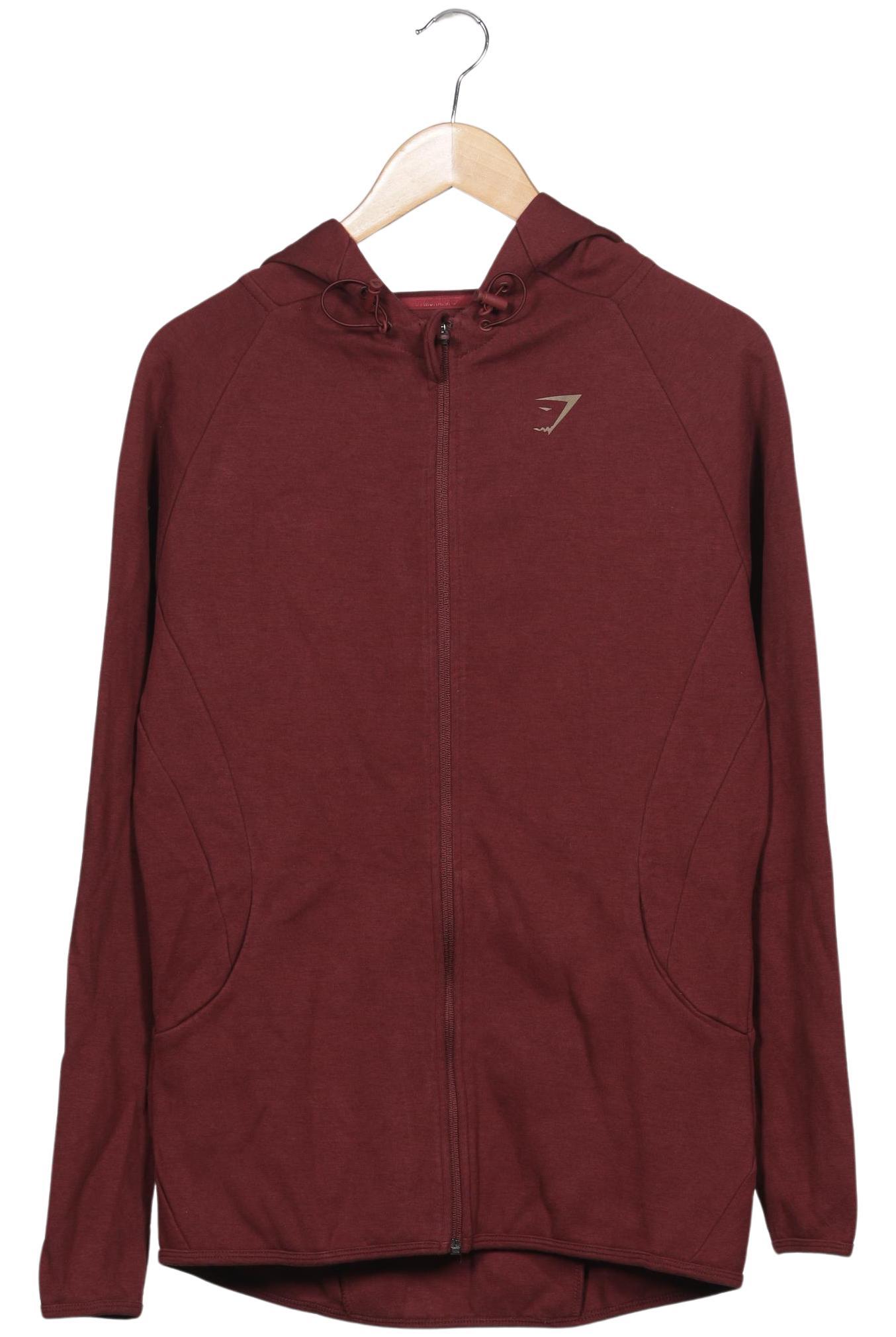 

Gymshark Herren Kapuzenpullover, bordeaux, Gr. 48
