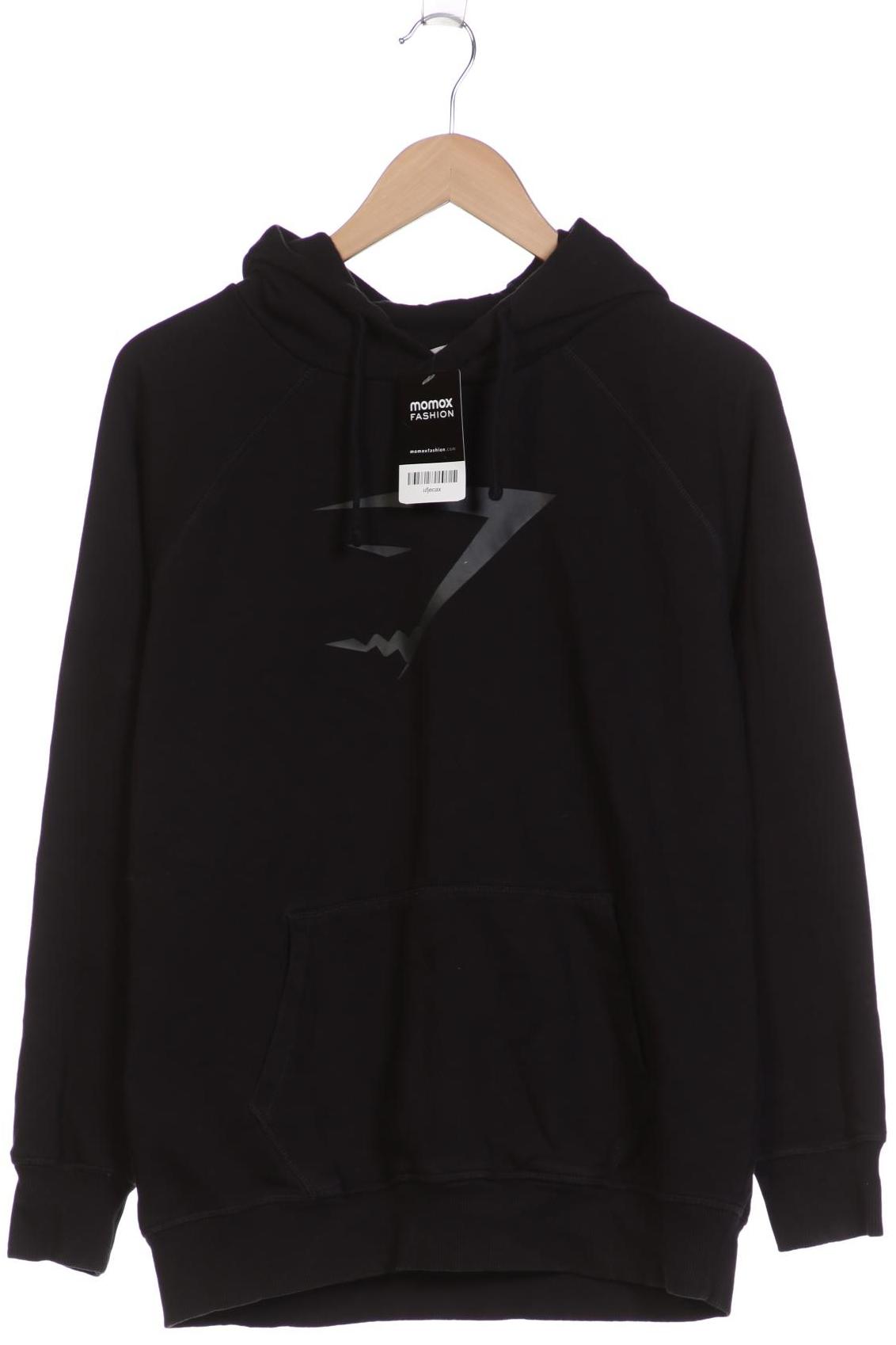 

Gymshark Herren Kapuzenpullover, schwarz, Gr. 48