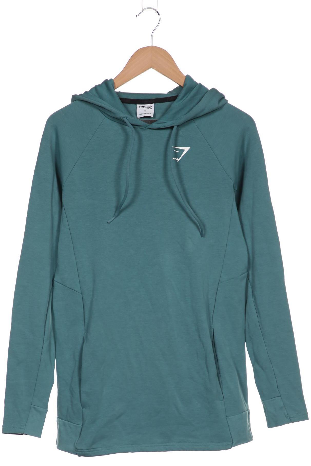 

Gymshark Herren Kapuzenpullover, türkis, Gr. 46