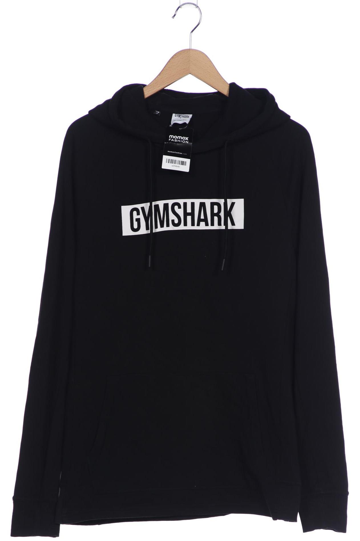 

Gymshark Herren Kapuzenpullover, schwarz, Gr. 52